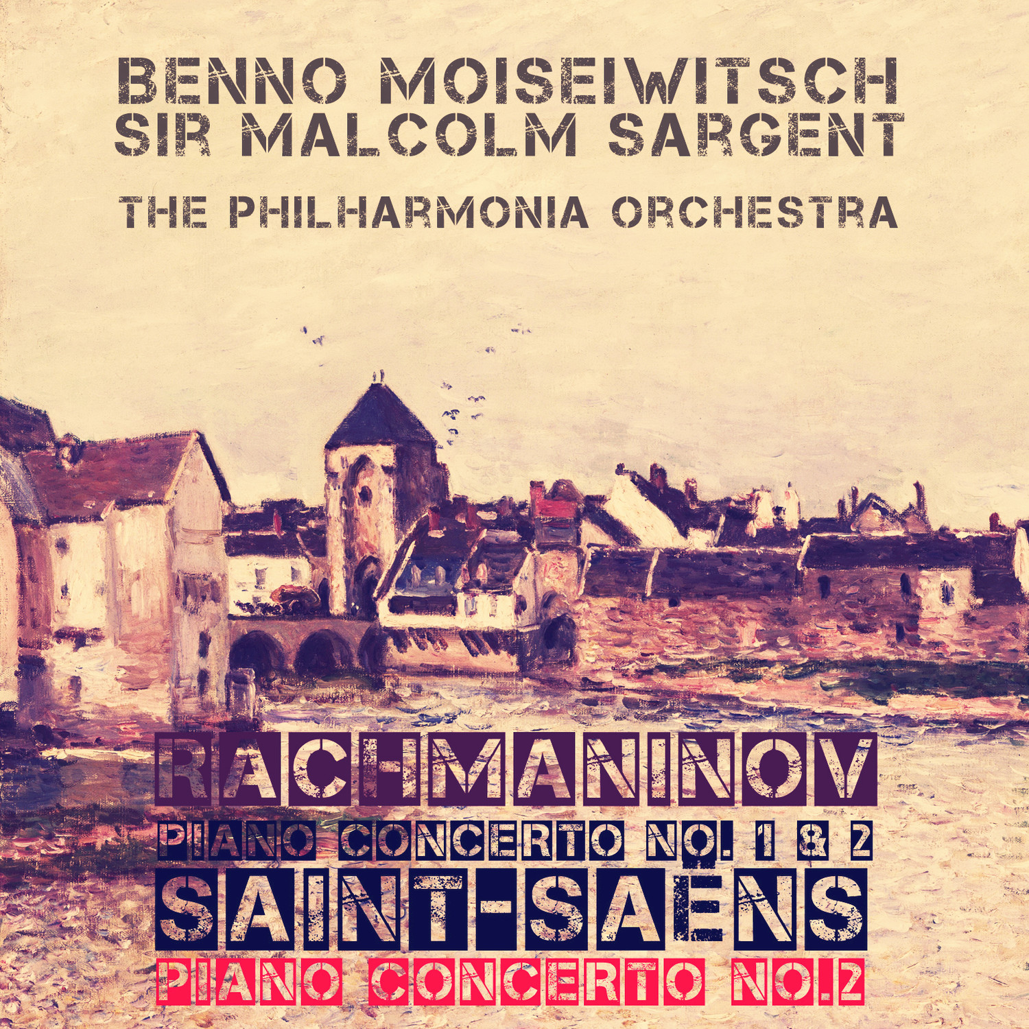 Rachmaninov: Piano Concerto No. 1 & 2 - Saint-Saëns: Piano Concerto No.2