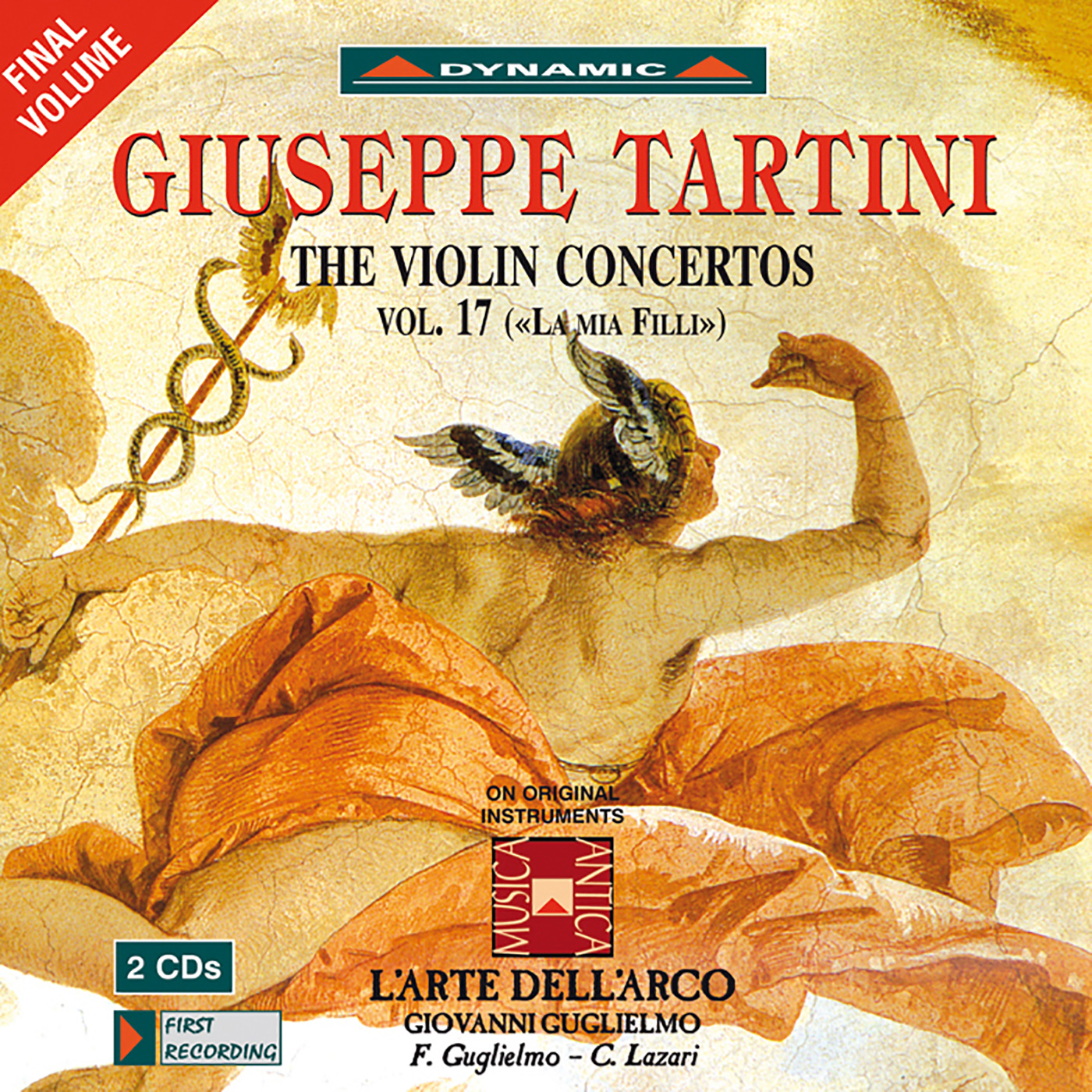 TARTINI, G.: Violin Concertos, Vol. 17 (L'Arte dell'Arco) - D. 6, 11, 25, 32, 36, 37, 51, 80, 98, 114, 121