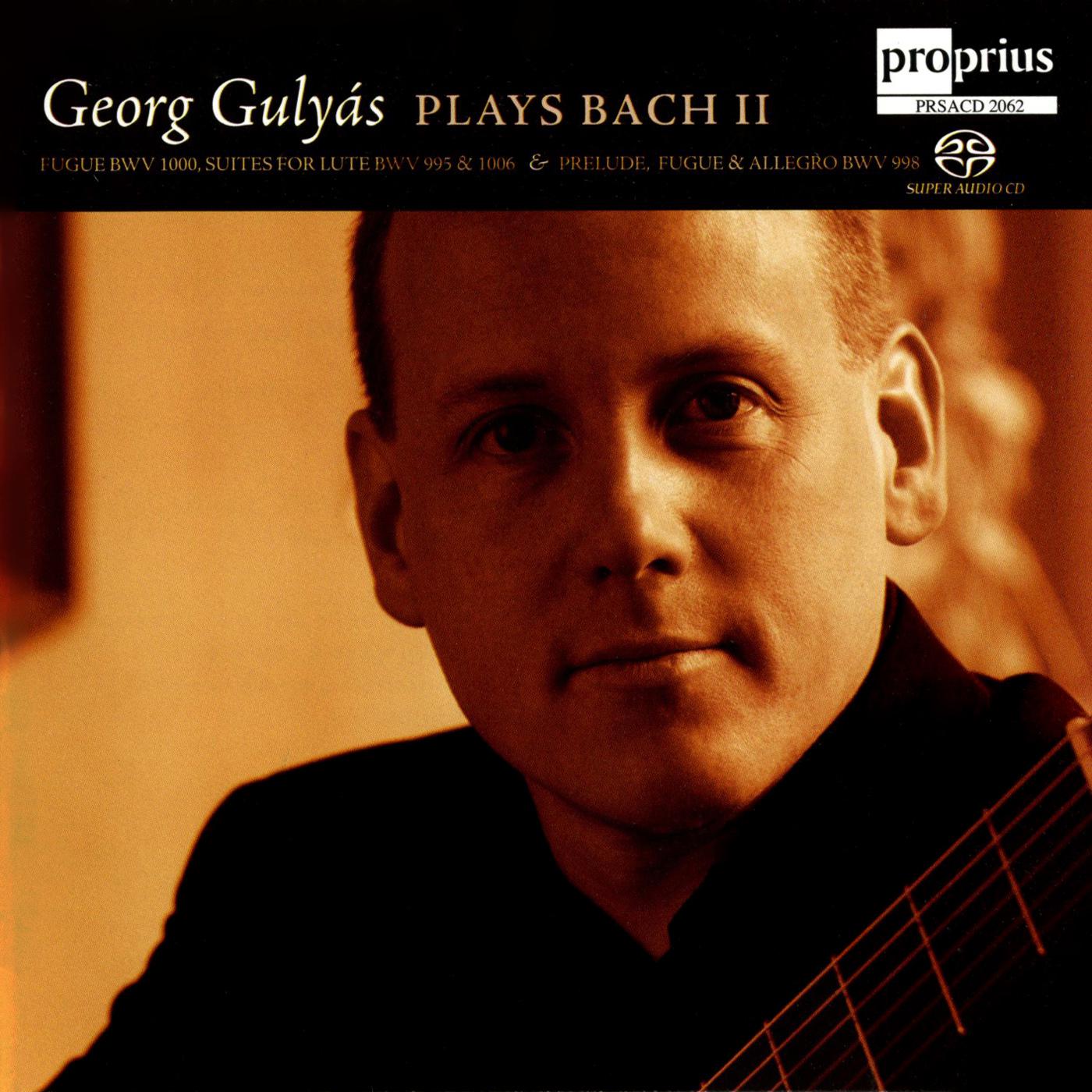BACH, J.S.: Guitar Music (Georg Gulyas plays Bach, Vol. 2) (Gulyas)