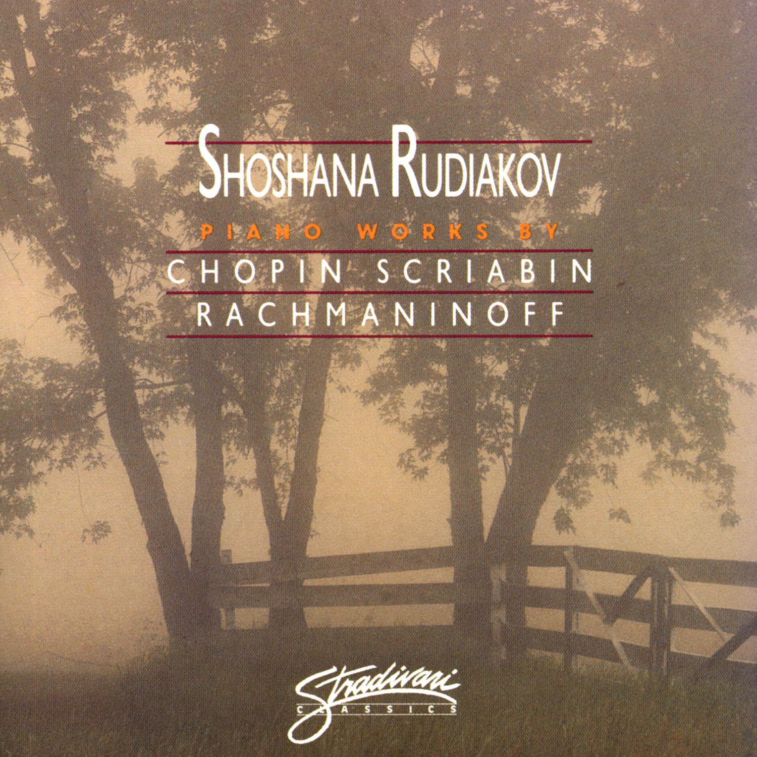Piano Works By Chopin,Rachmaninoff, Scriabin,