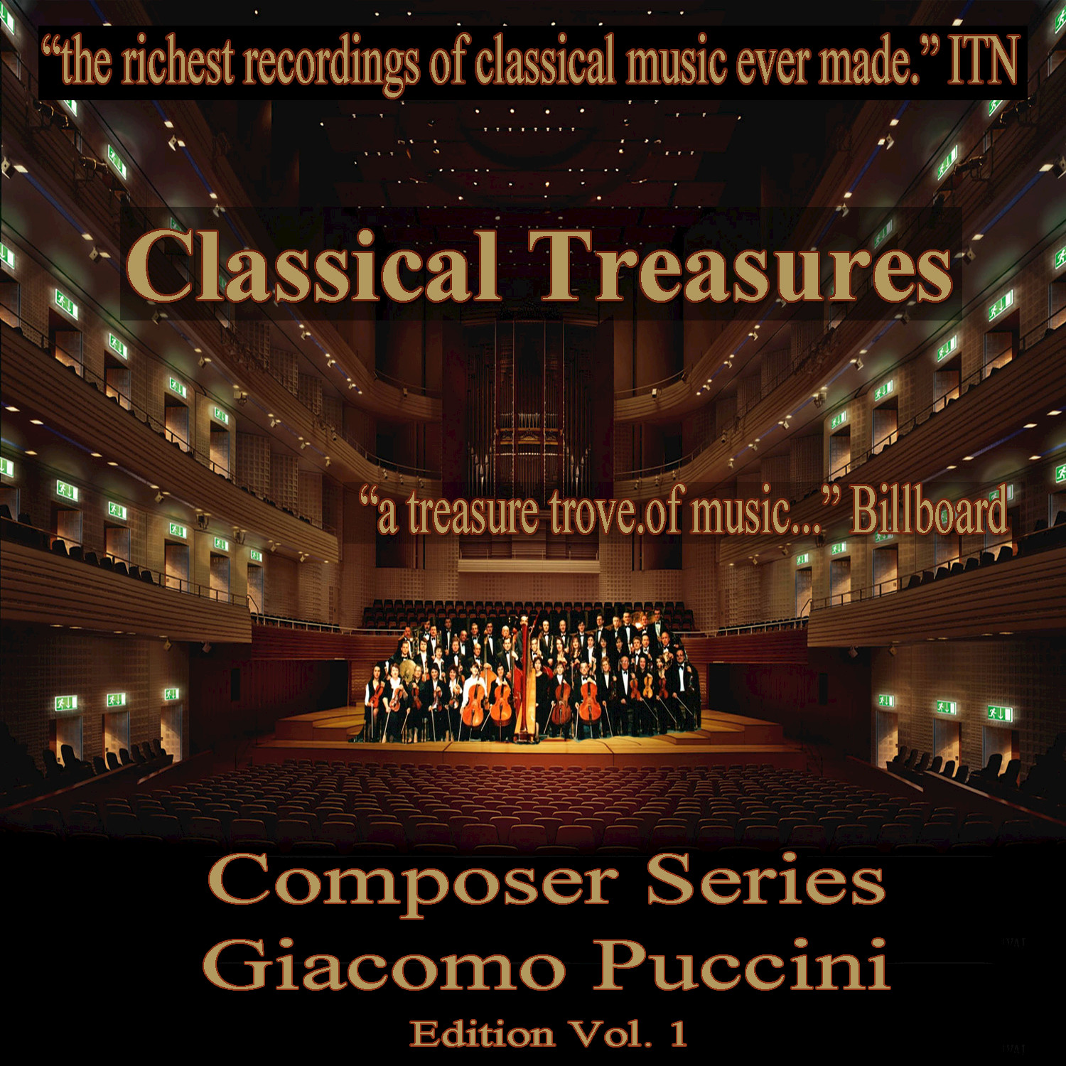 Classical Treasures Composer Series: Giacomo Puccini, Vol. 1