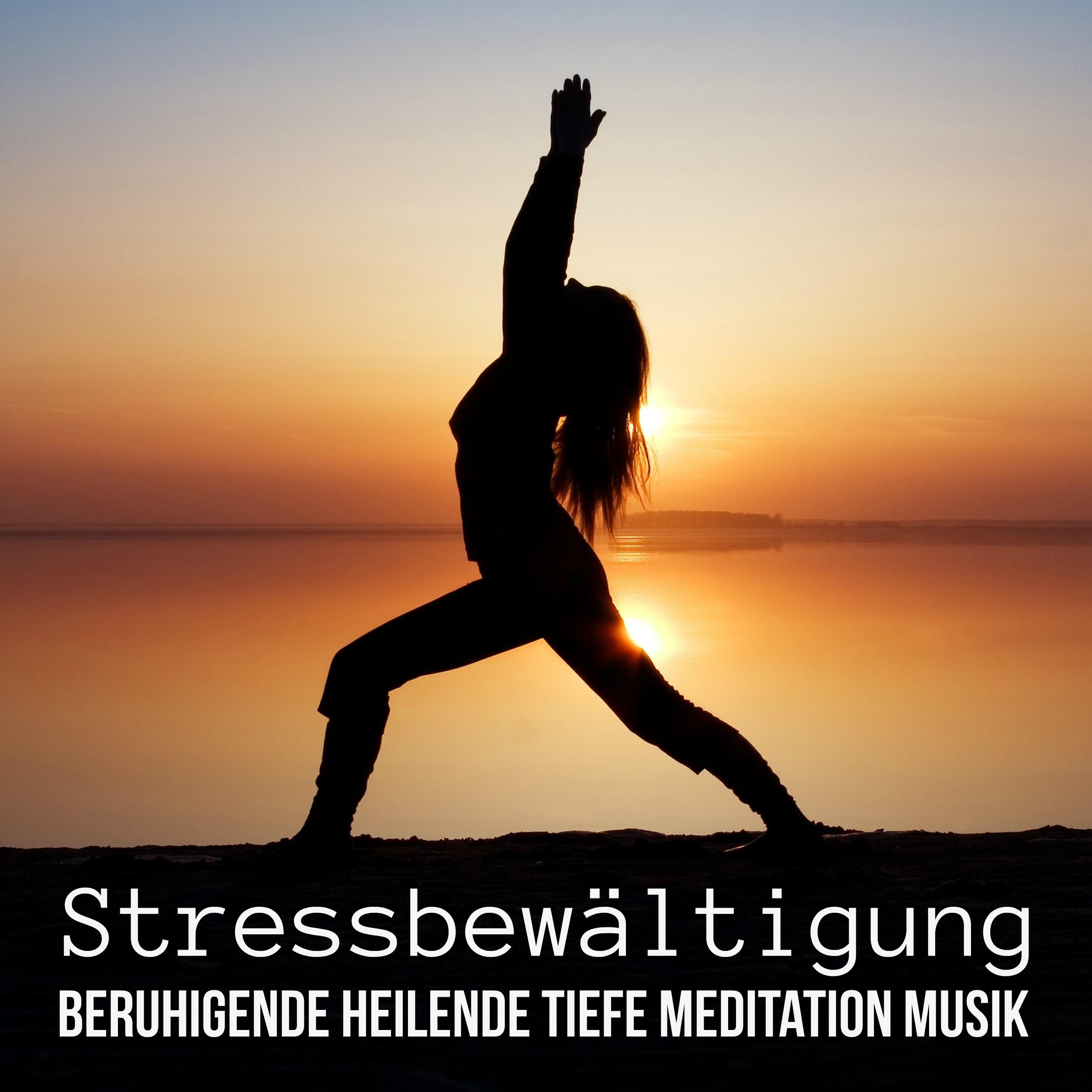 Stressbewältigung - Beruhigende Heilende Tiefe Meditation Musik mit Binaurale New Age Natürliche Geräusche