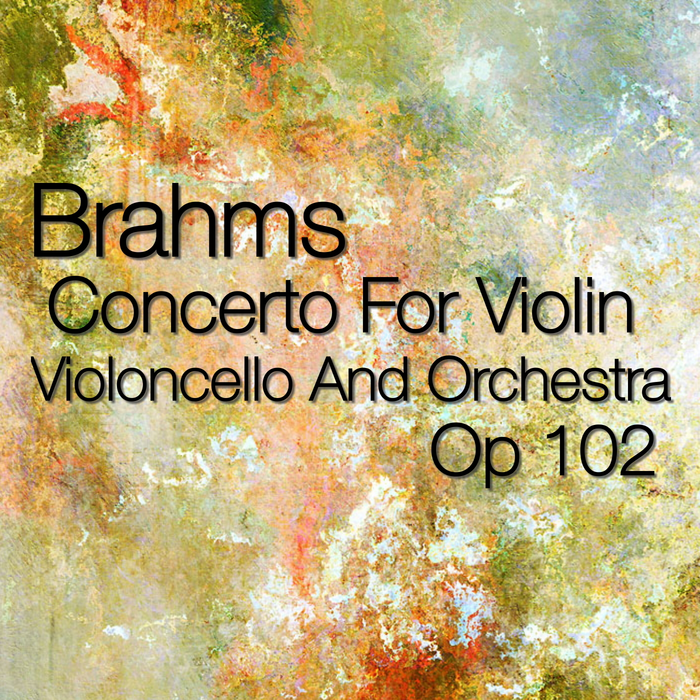 Brahms Concerto for Violin Violoncello and Orchestra, Op 102, 2