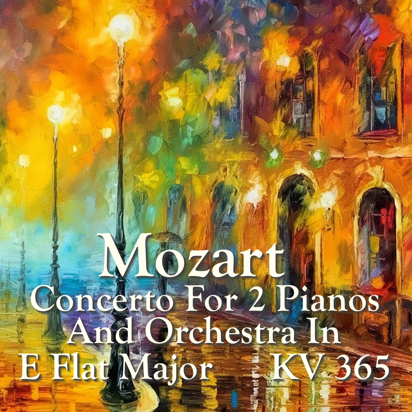 Concerto for 2 Pianos and Orchestra in E Flat Major, KV. 365: II