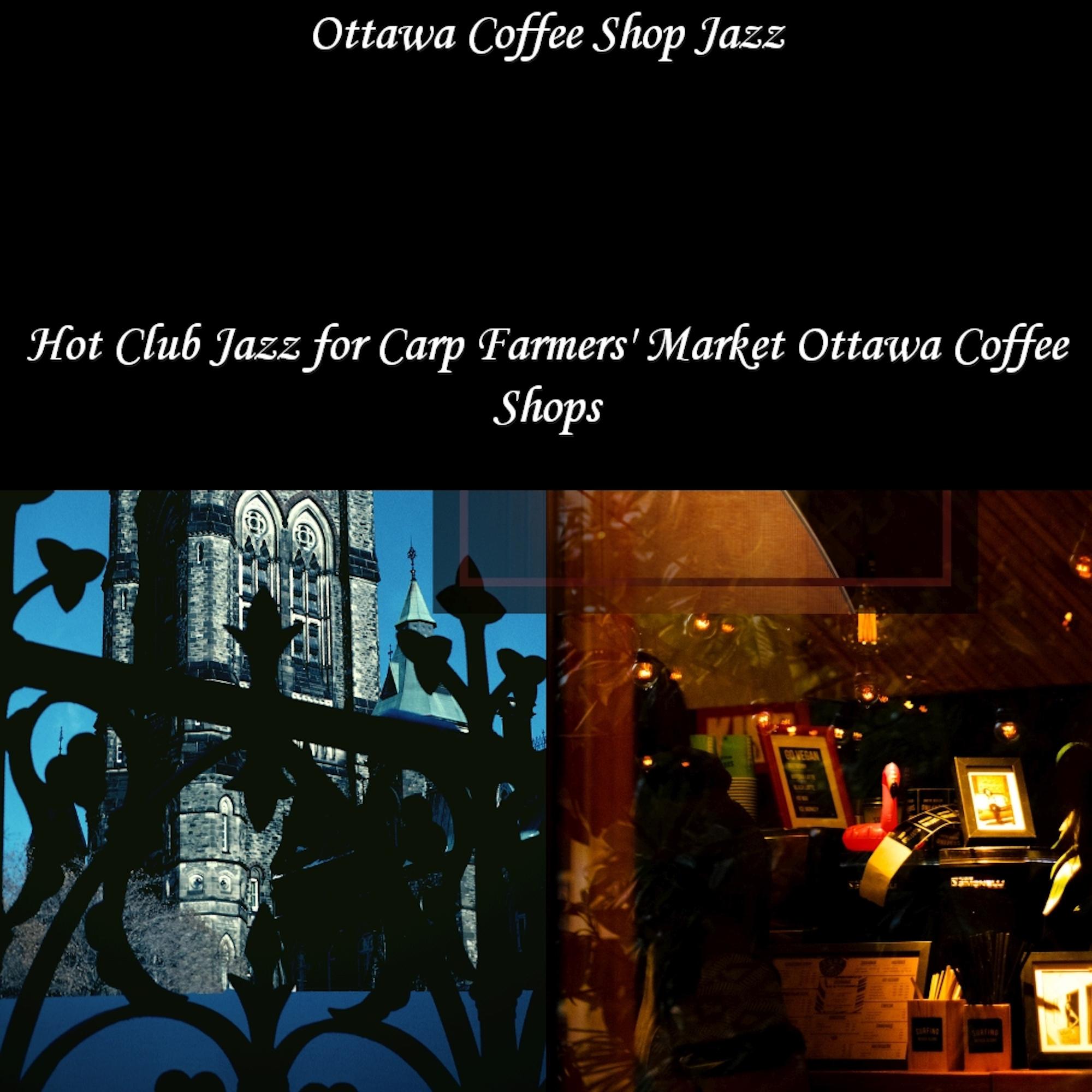 Hot Club Jazz for Carp Farmers' Market Ottawa Coffee Shops