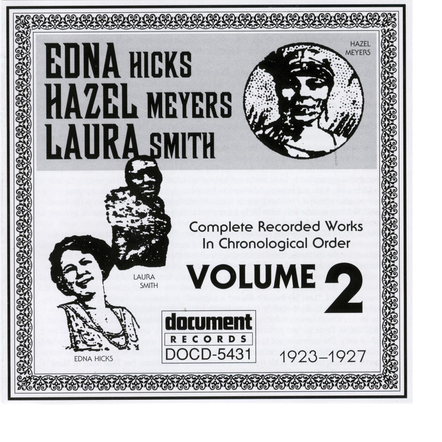 Edna Hicks - Hazel Meyers - Laura Smith Vol. 2 (1923-1927)