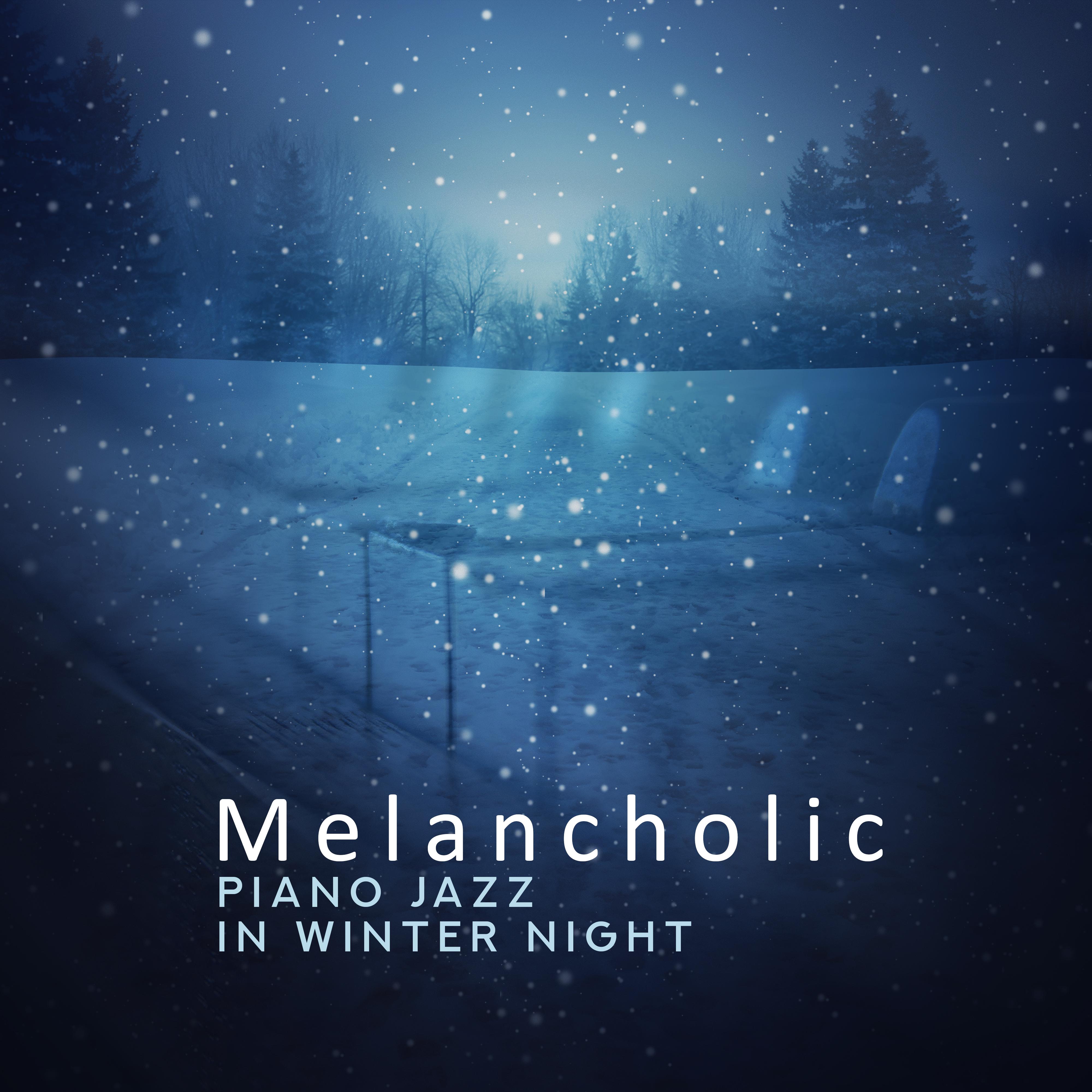 Melancholic Piano Jazz in Winter Night – Sentimental Melodies, Smooth Jazz Ballads