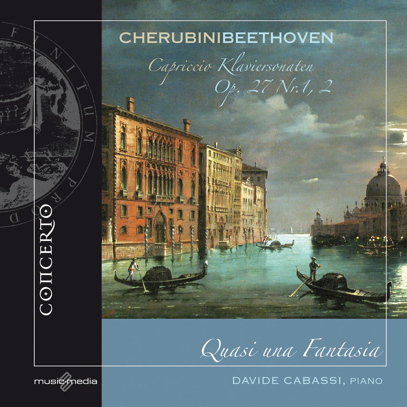 BEETHOVEN, L. van: Piano Sonatas Nos. 13 and 14 / CHERUBINI, L.: Caprice ou etude (Cabassi)