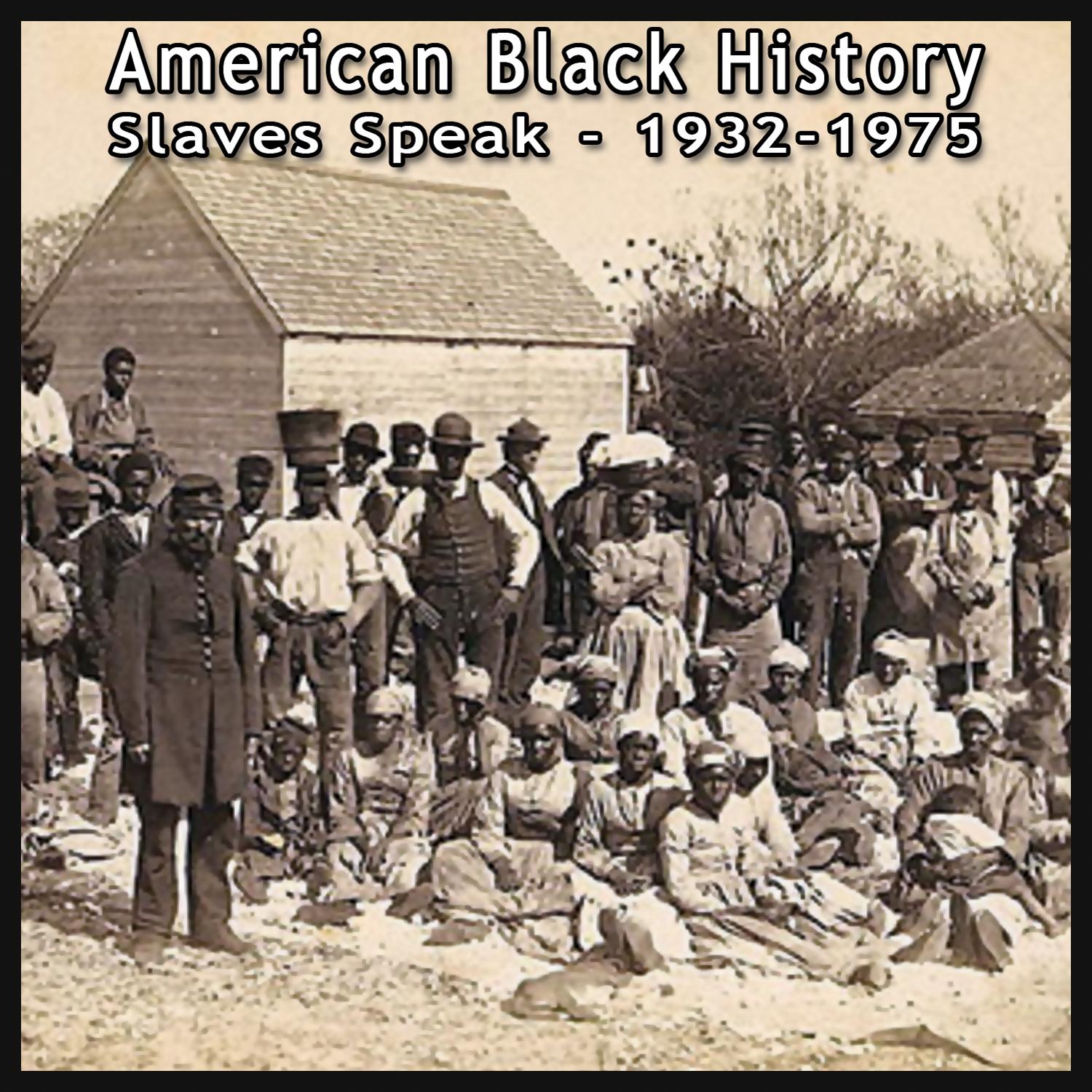 American Black History: Slaves Speak 1932-1975