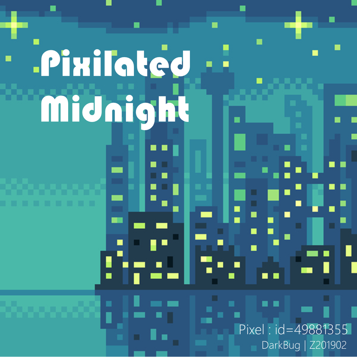 Pixilated Midnight