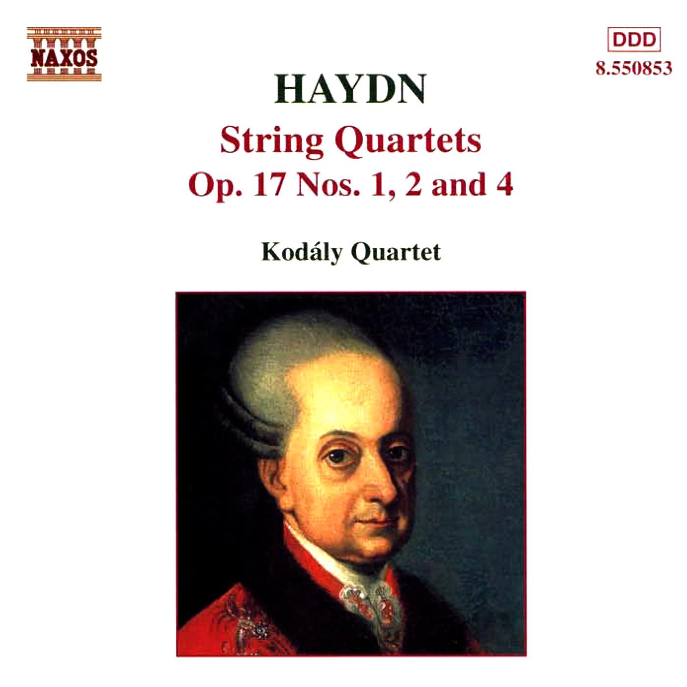 String Quartet No. 17 in F Major, Op. 17, No. 2, Hob.III:26:I. Moderato