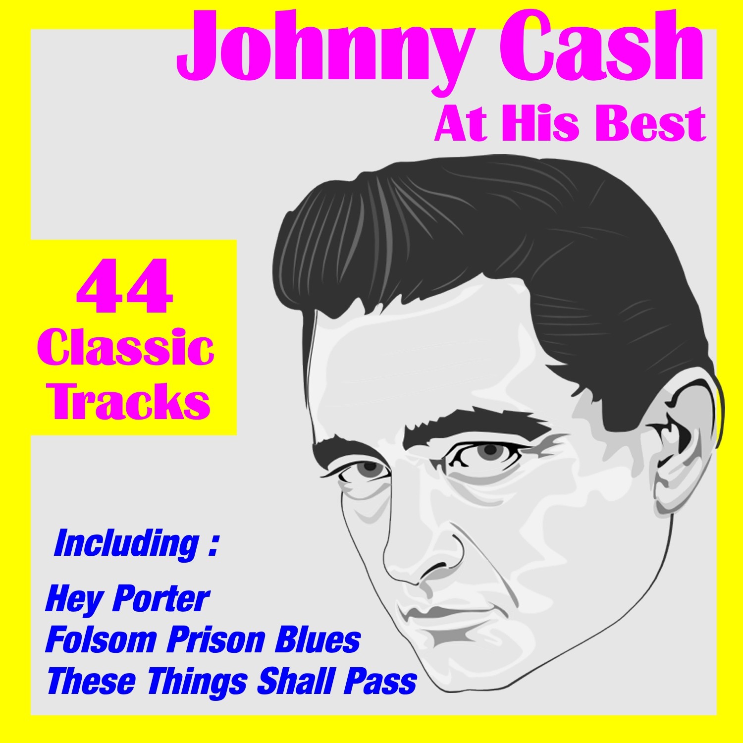 Johnny Cash At His Best ( 44 Classic Tracks )