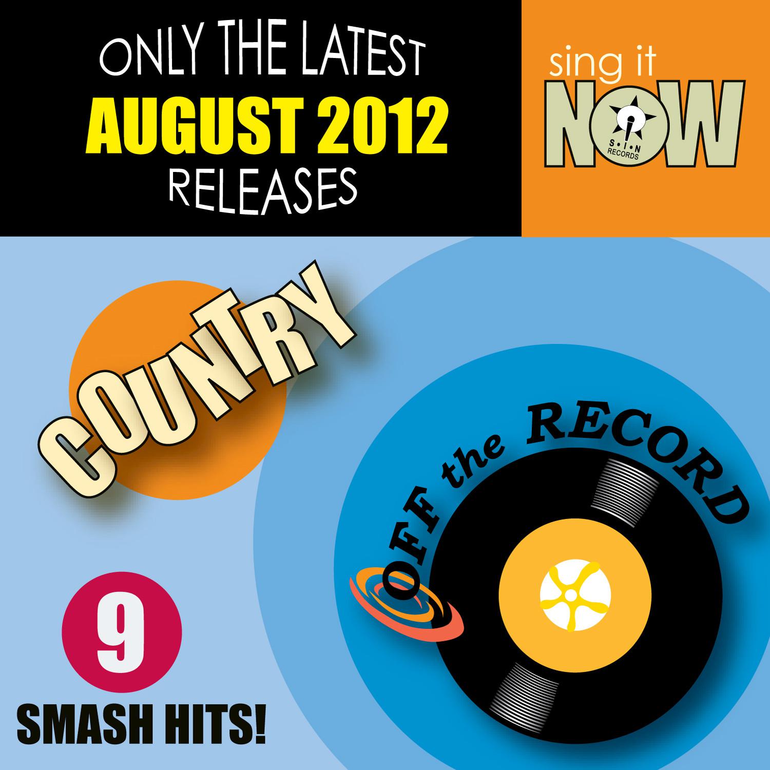 August 2012 Country Smash Hits