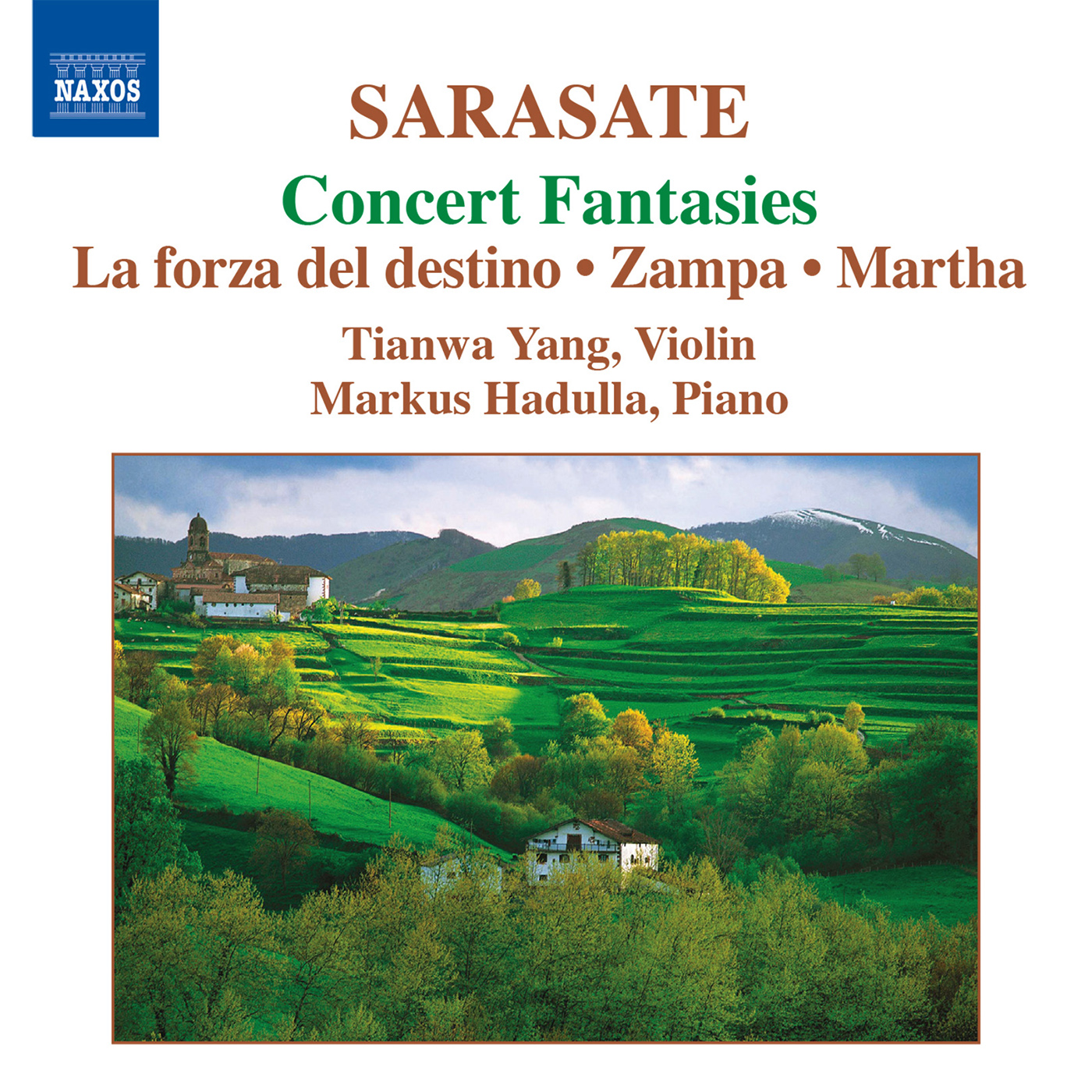 SARASATE, P. de: Violin and Piano Music, Vol. 2 (Tianwa Yang, Hadulla)