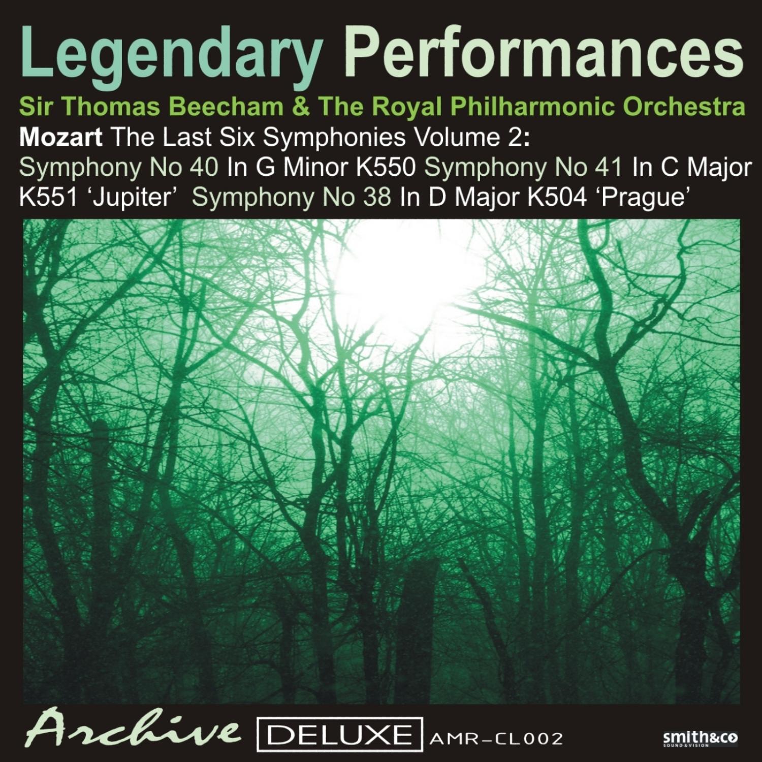 Mozart: The Last 6 Symphonies Vol. 2 - Legendary Performances