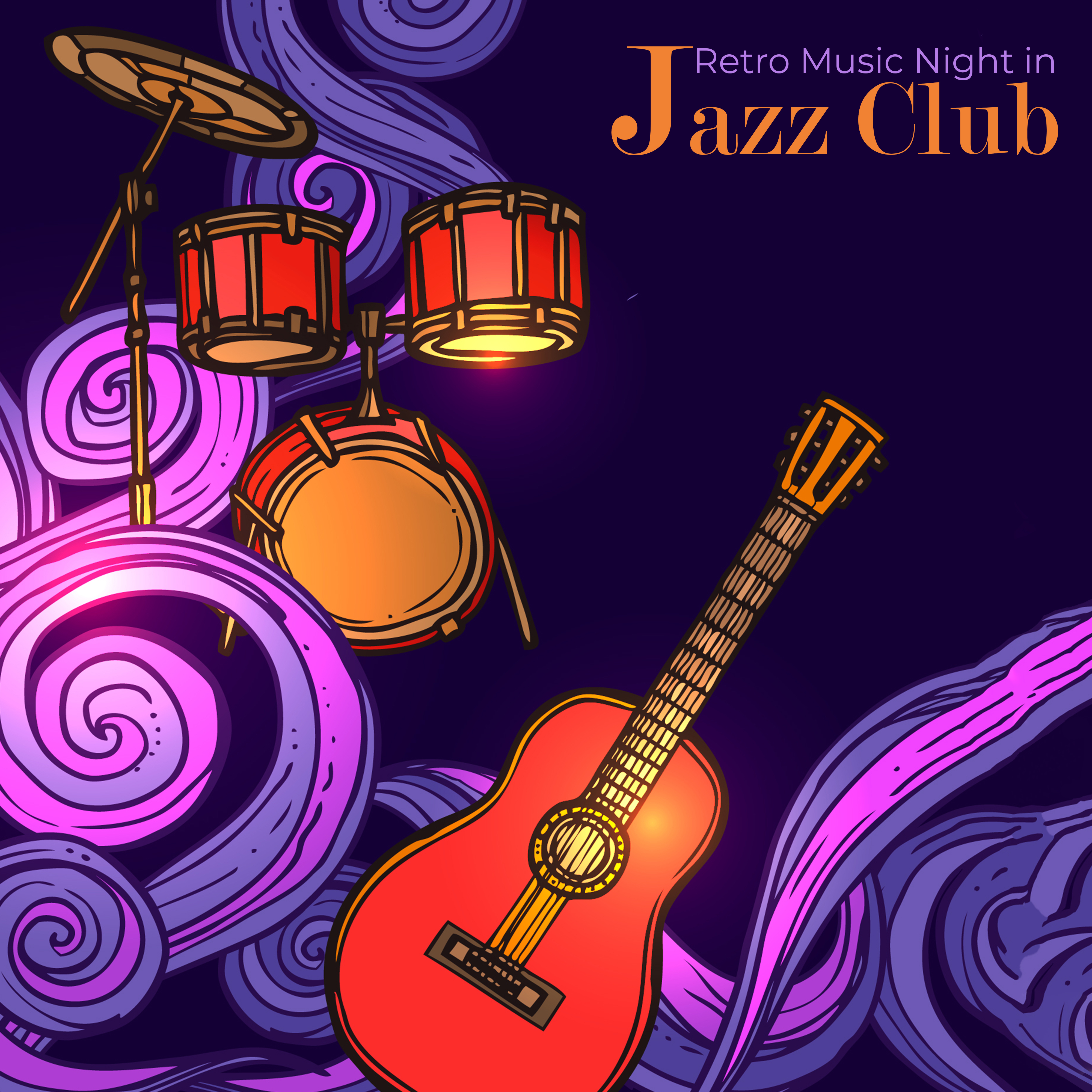 Retro Music Night in Jazz Club – Instrumental Smooth Vintage Relaxing Jazz Songs Compilation