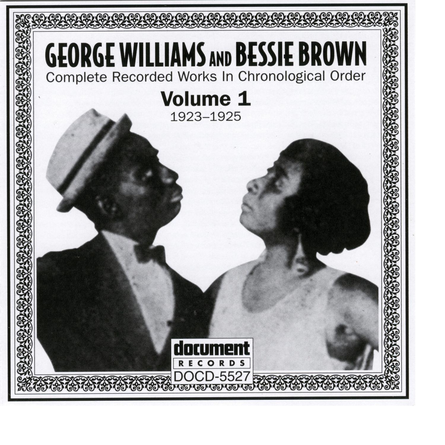 George Williams & Bessie Brown Vol. 1 (1923-1925)