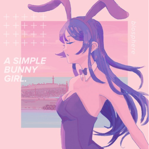 a simple bunny girl