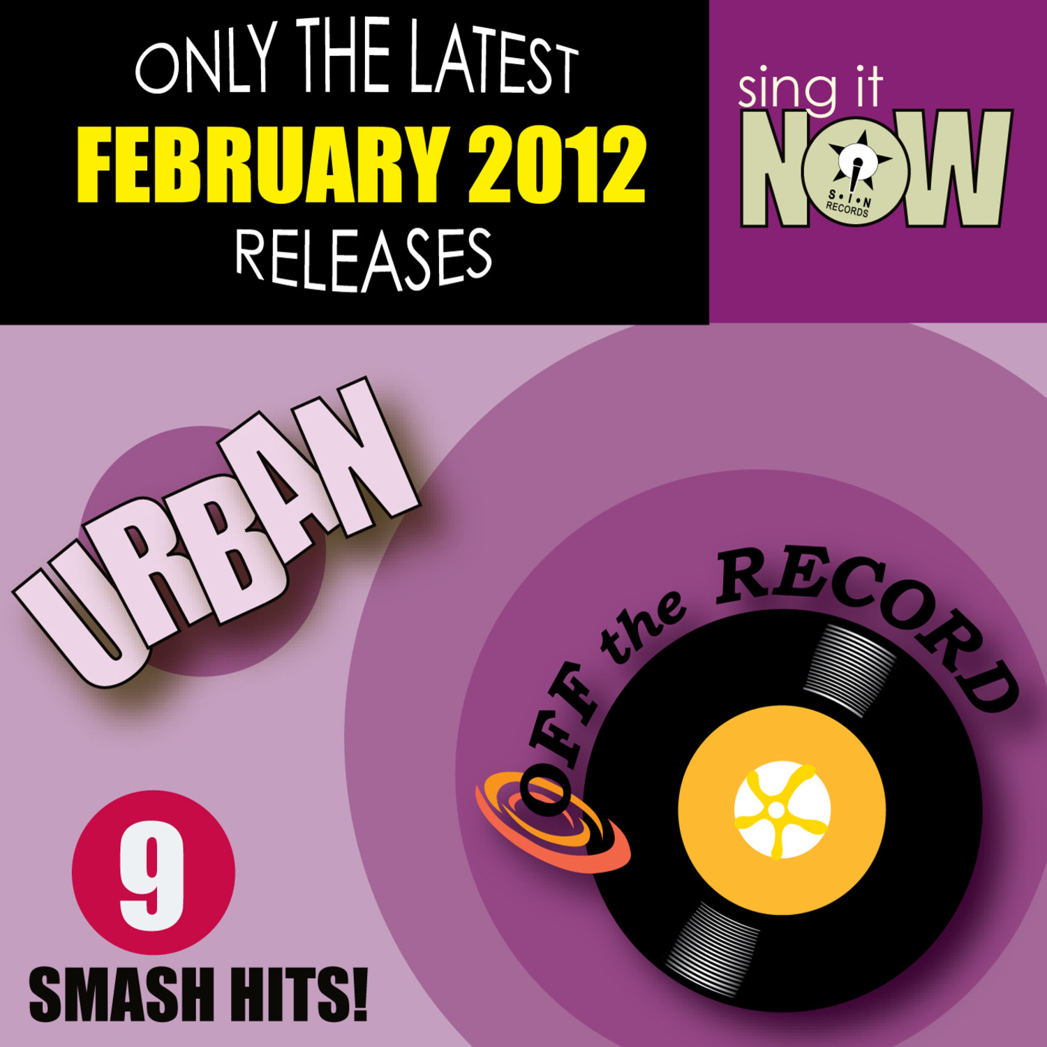 February 2012 Urban Smash Hits (R&B, Hip Hop)