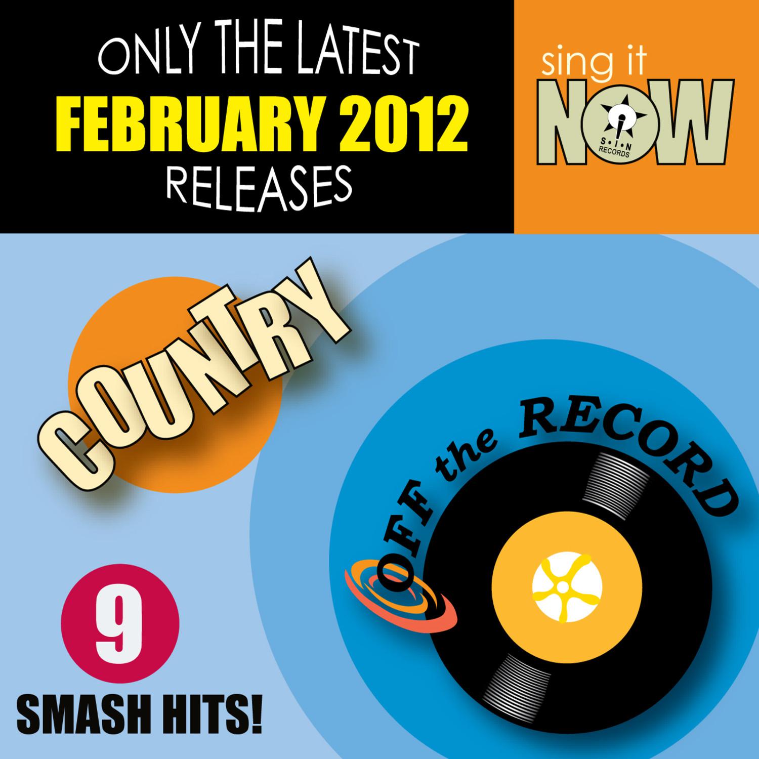 February 2012 Country Smash Hits