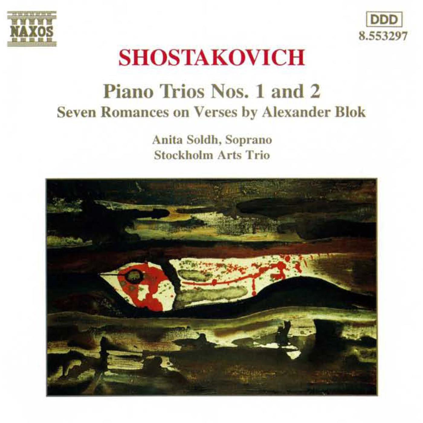 SHOSTAKOVICH: Piano Trios Nos. 1 and 2