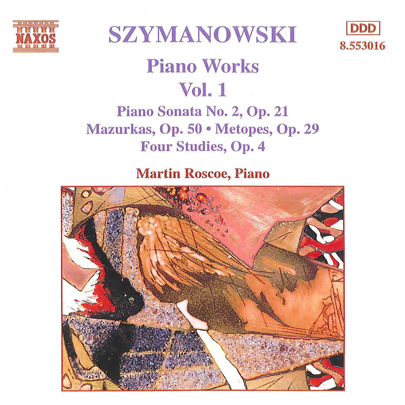 SZYMANOWSKI: Piano Works, Vol.  1