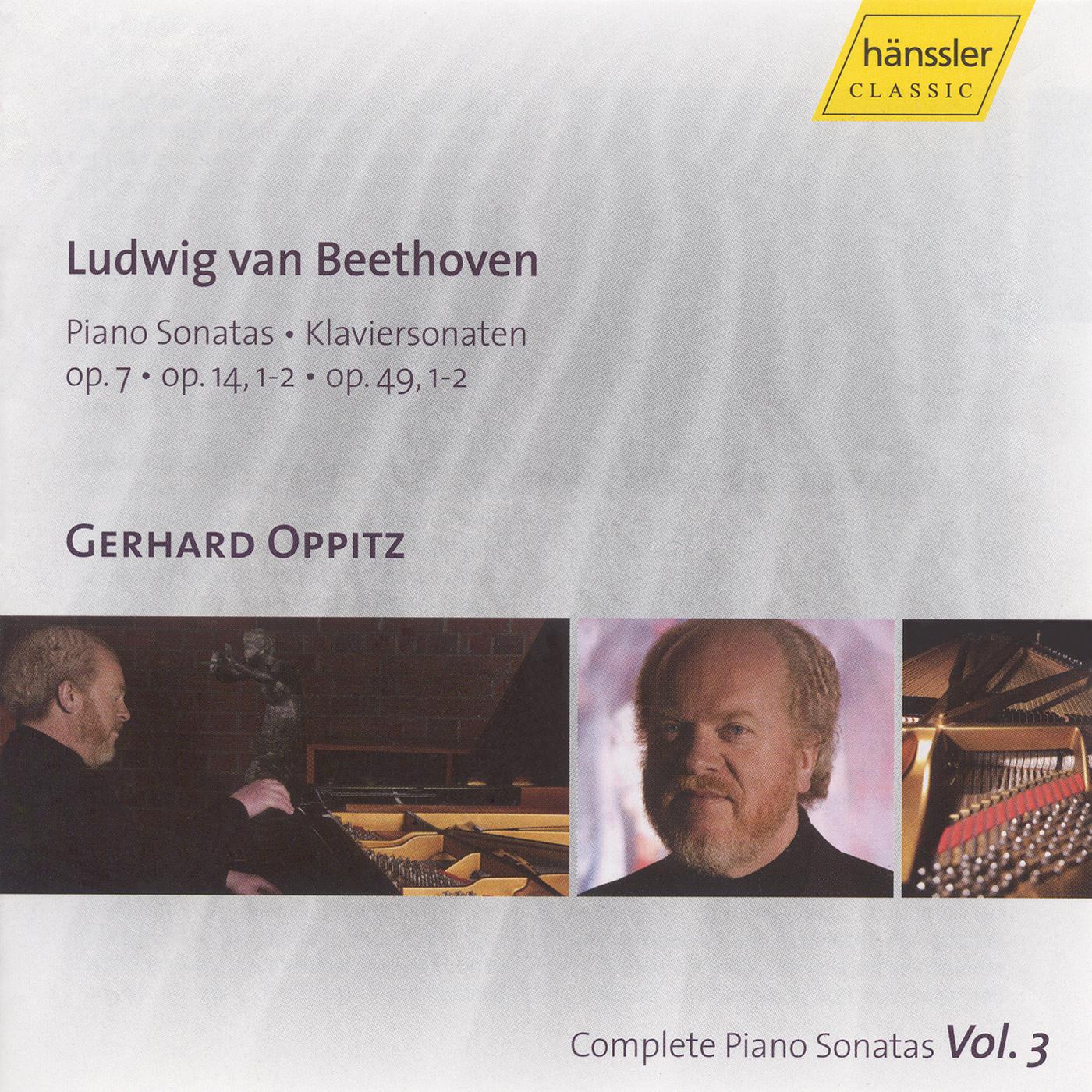 BEETHOVEN, L.: Piano Sonatas, Vol. 3 (Oppitz) - Nos. 4, 9, 10, 19, 20