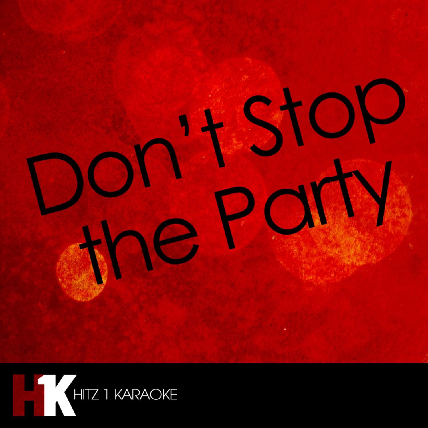 Don't Stop the Party - Single