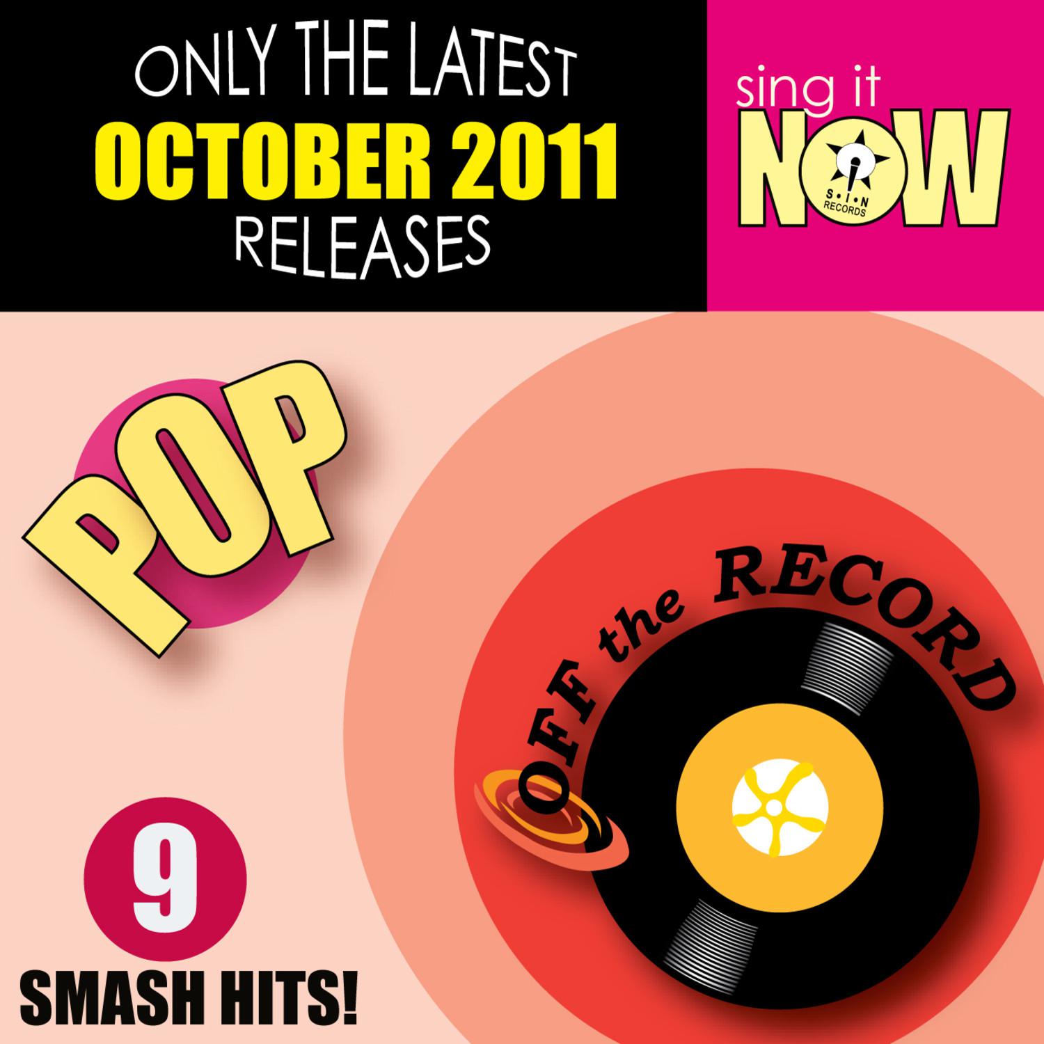 October 2011 Pop Smash Hits