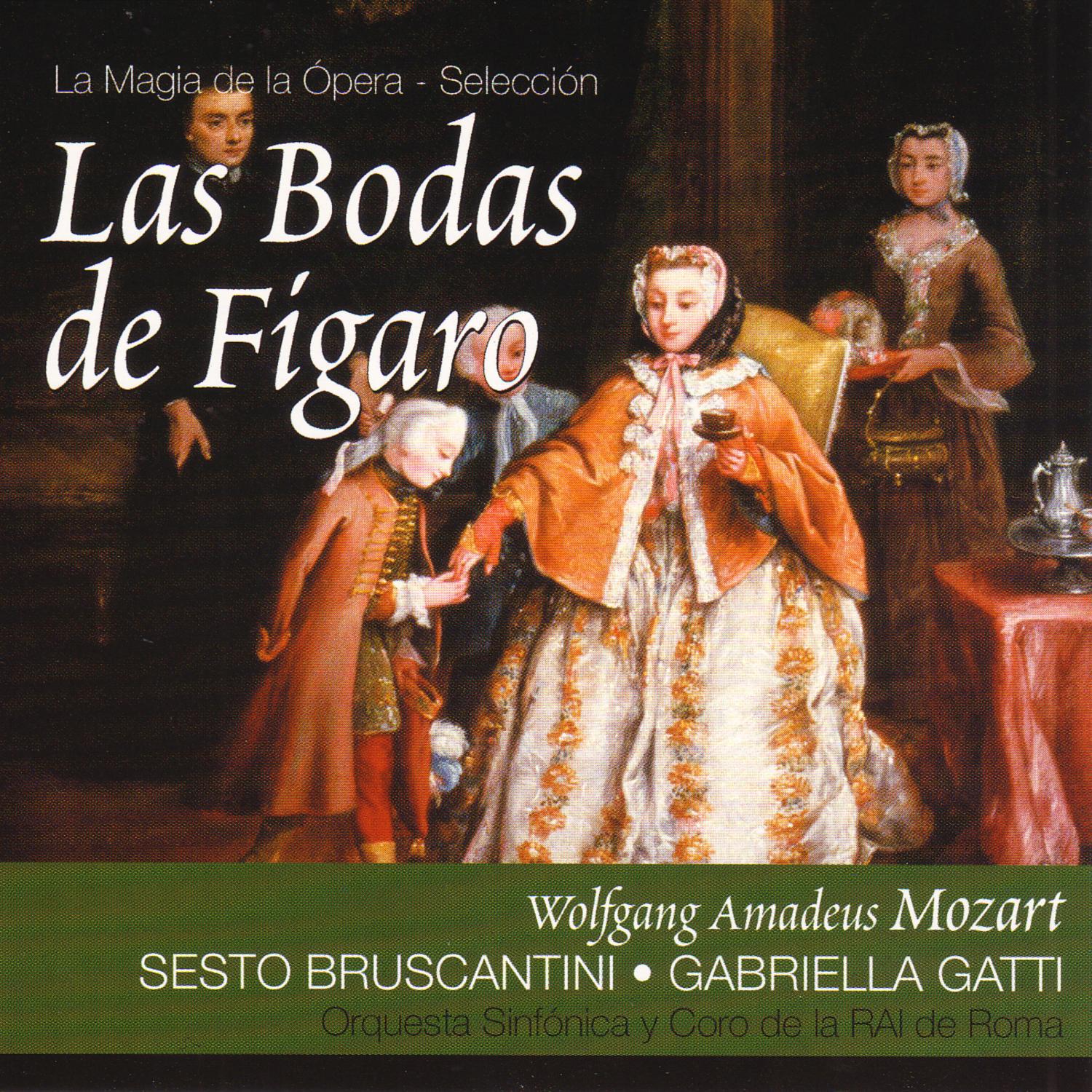 Las Bodas de Fígaro: Acto I. Aria - "Non più andrai, farfallone amoroso"
