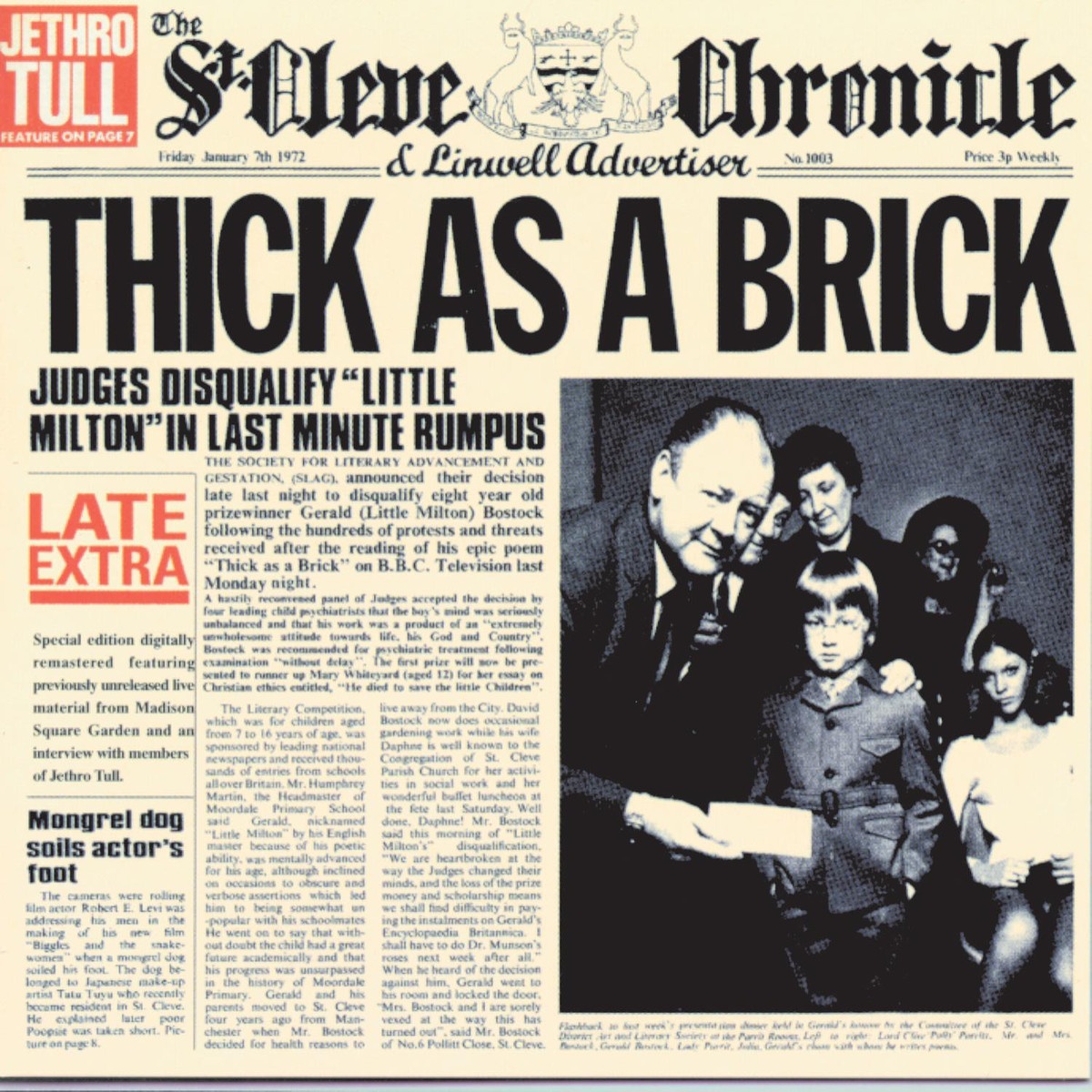 Thick As A Brick (Part 1) (1997 Digital Remaster)