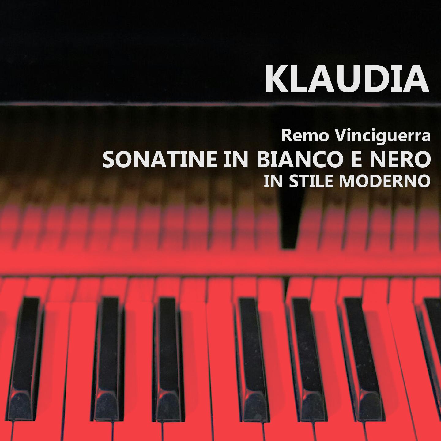 Sonatine in bianco e nero, in stile moderno