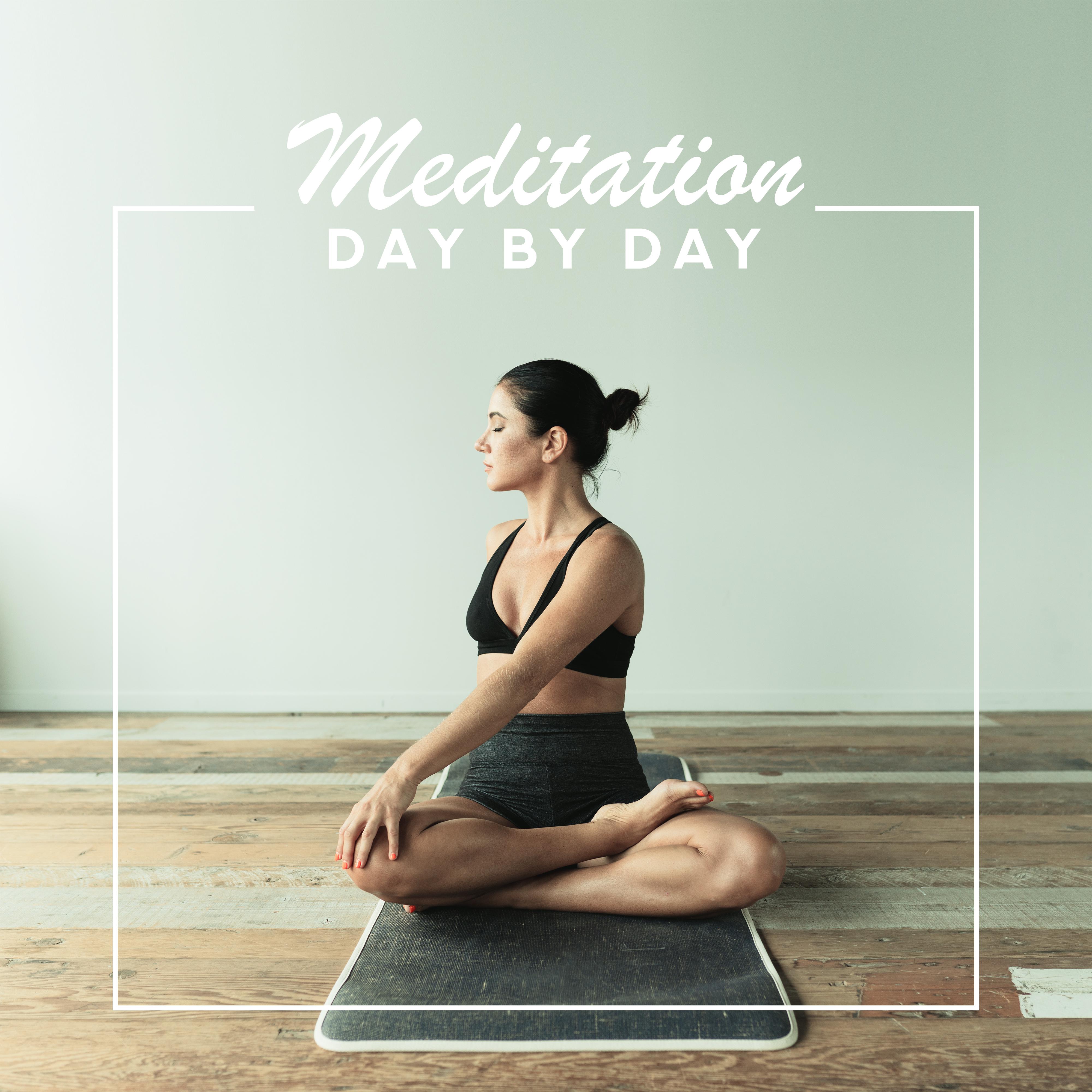 Meditation Day by Day - Everyday Set for the Practice of Meditation to Relieve Stress, Tension, Nerves, Anxiety, Irritation and Anger