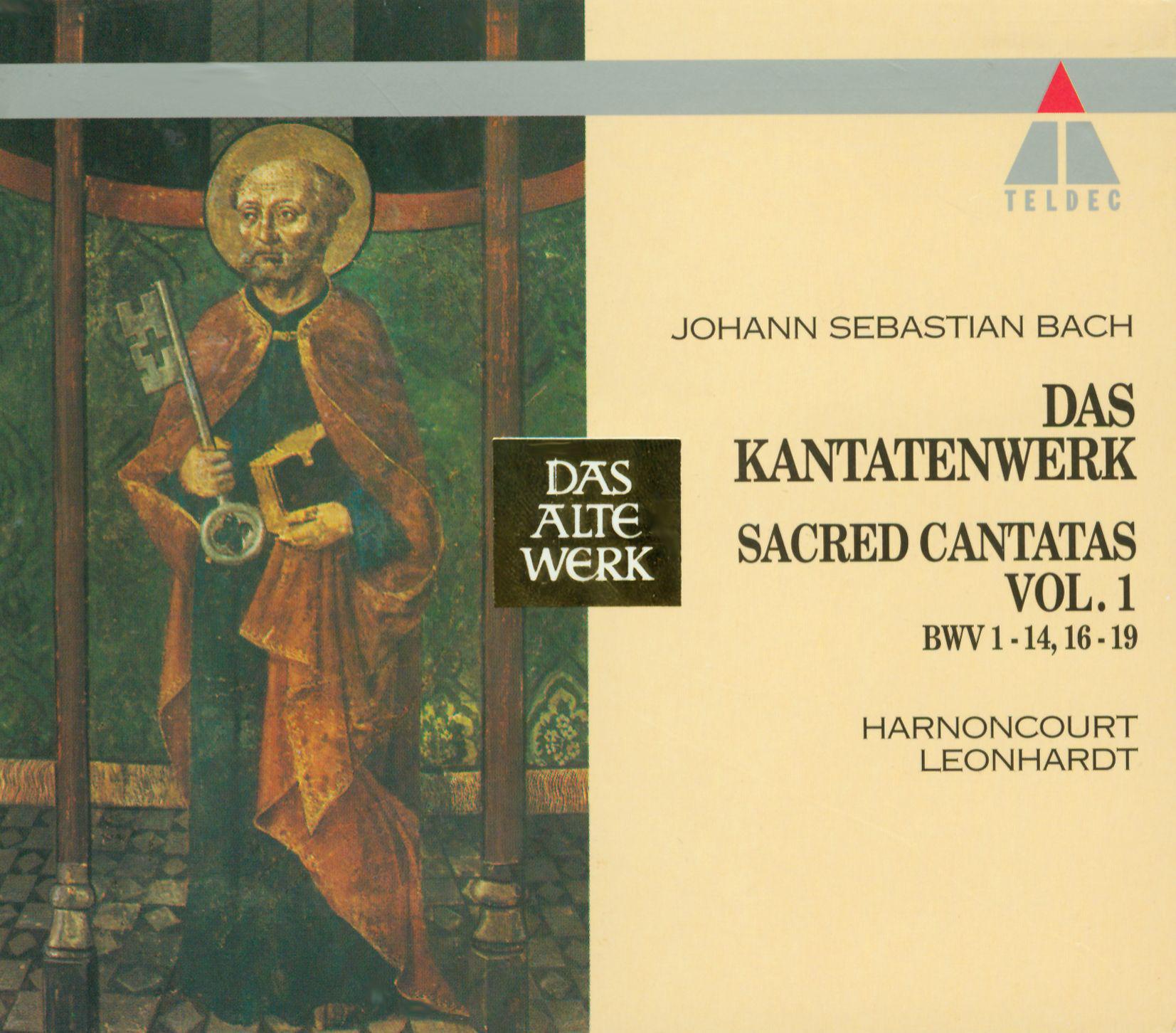 Bach, JS : Sacred Cantatas Vol.1 : BWV1-14, 16-19