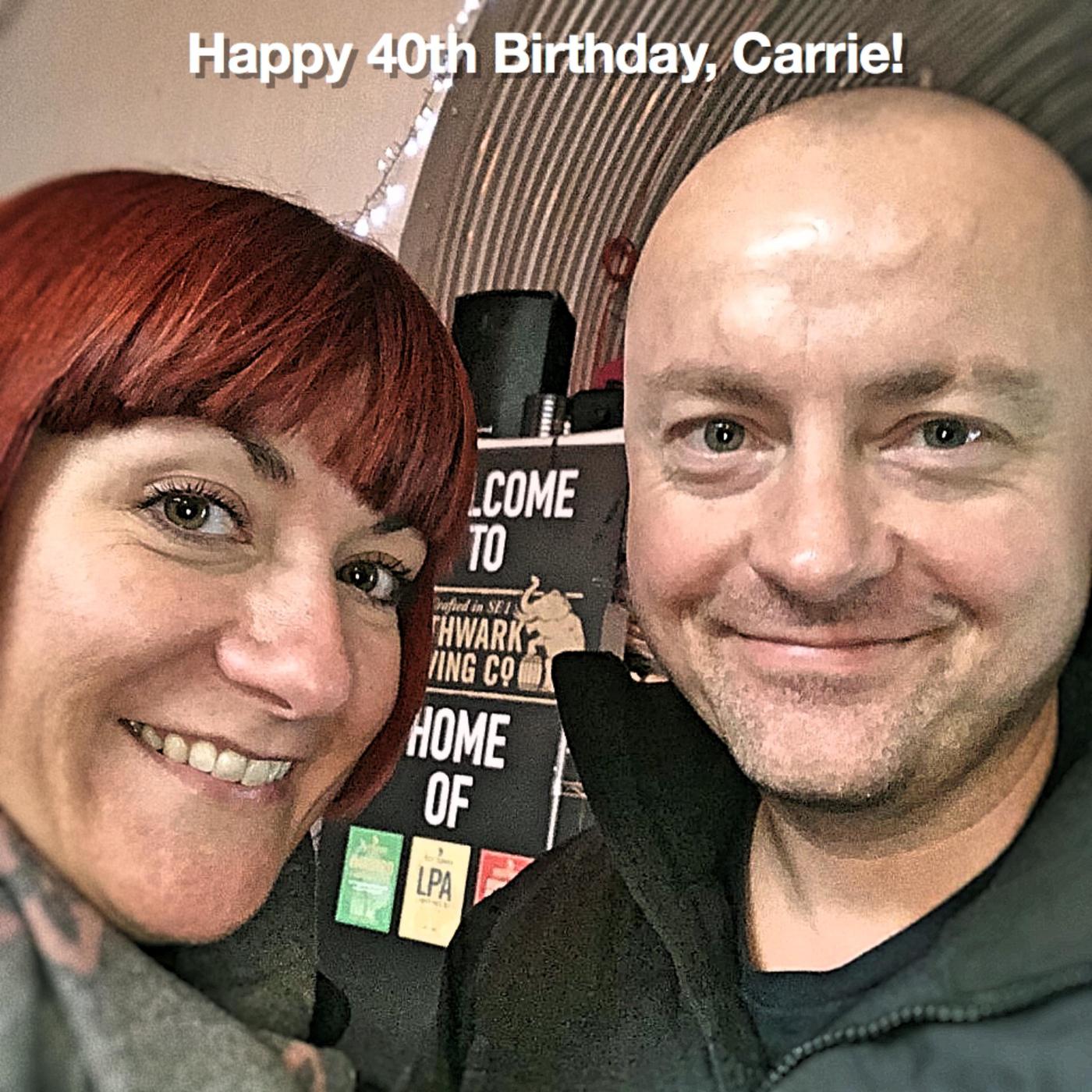 Happy 40th Birthday, Carrie!