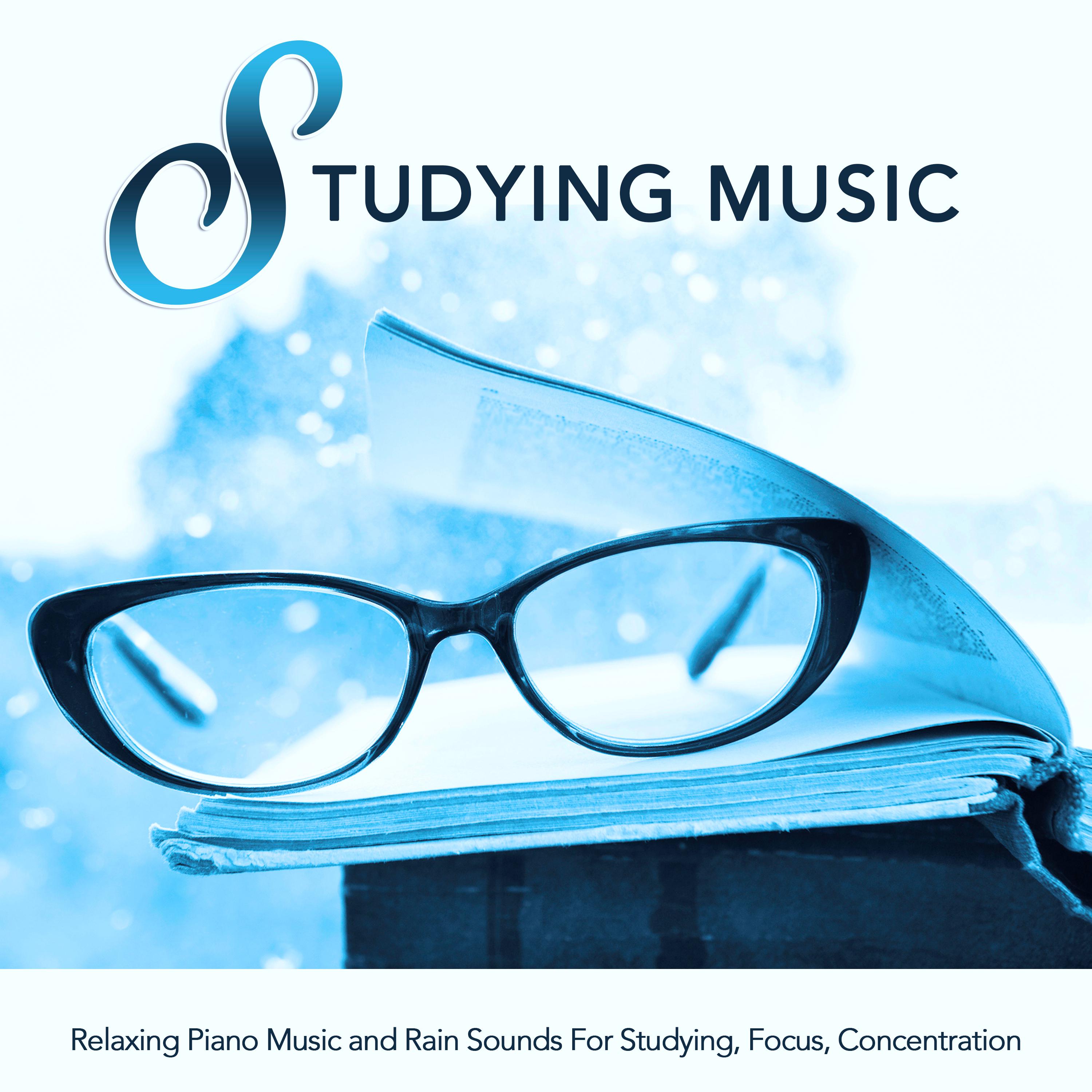 Tranquil Studying Music with Rain