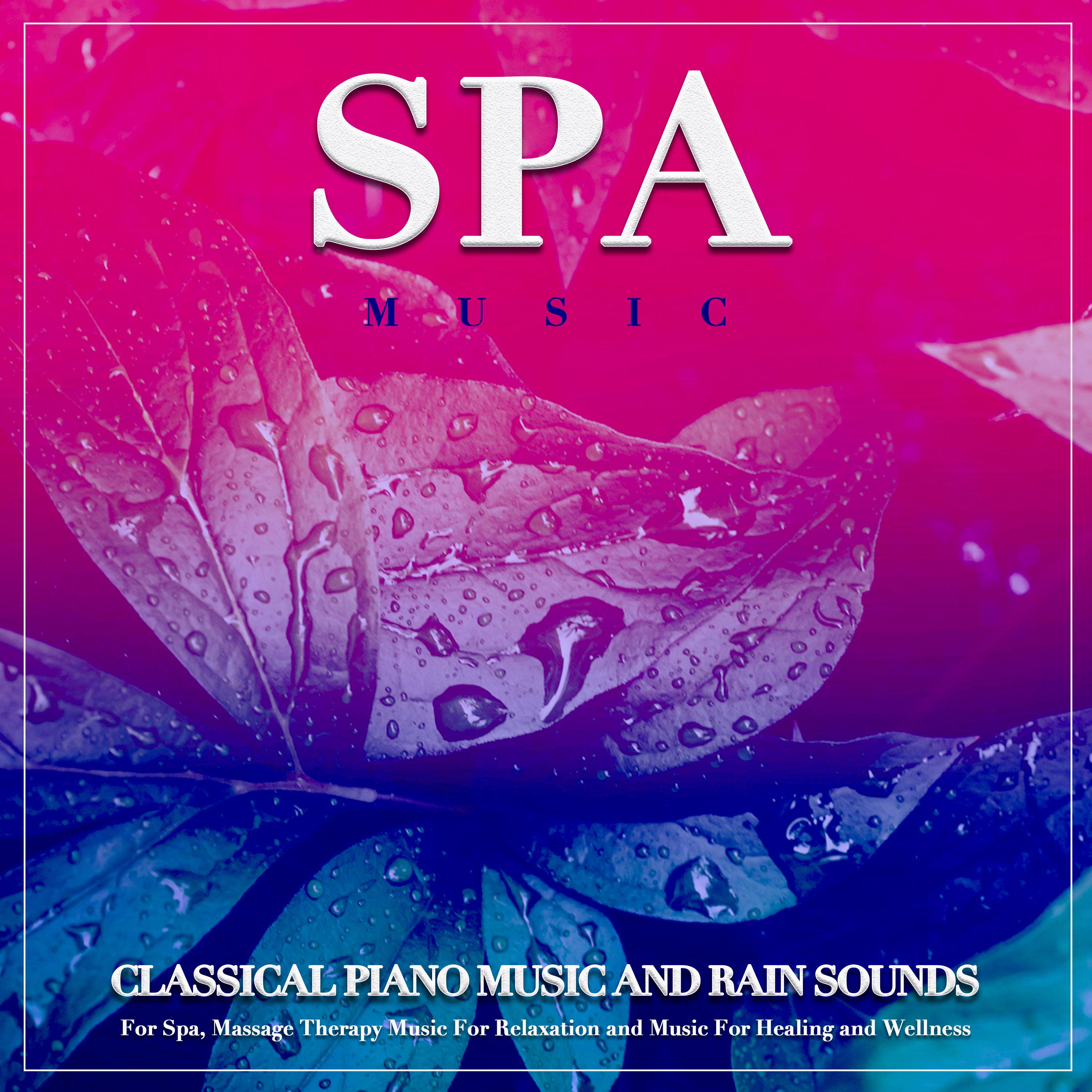 La Fille Aux Cheveux - Debussy - Classical Piano and Rain Sounds - Spa Music