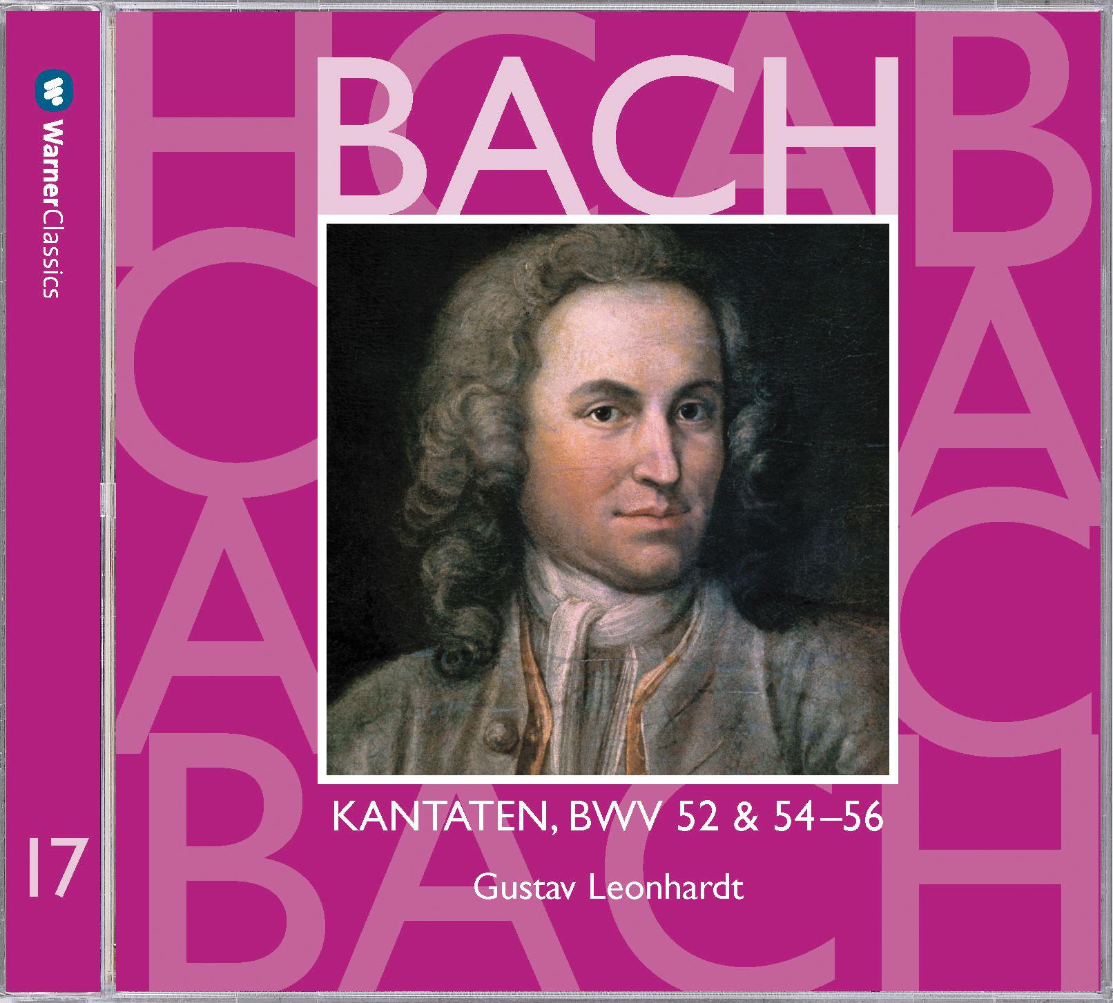 Bach, JS : Sacred Cantatas BWV Nos 52 & 54 - 56