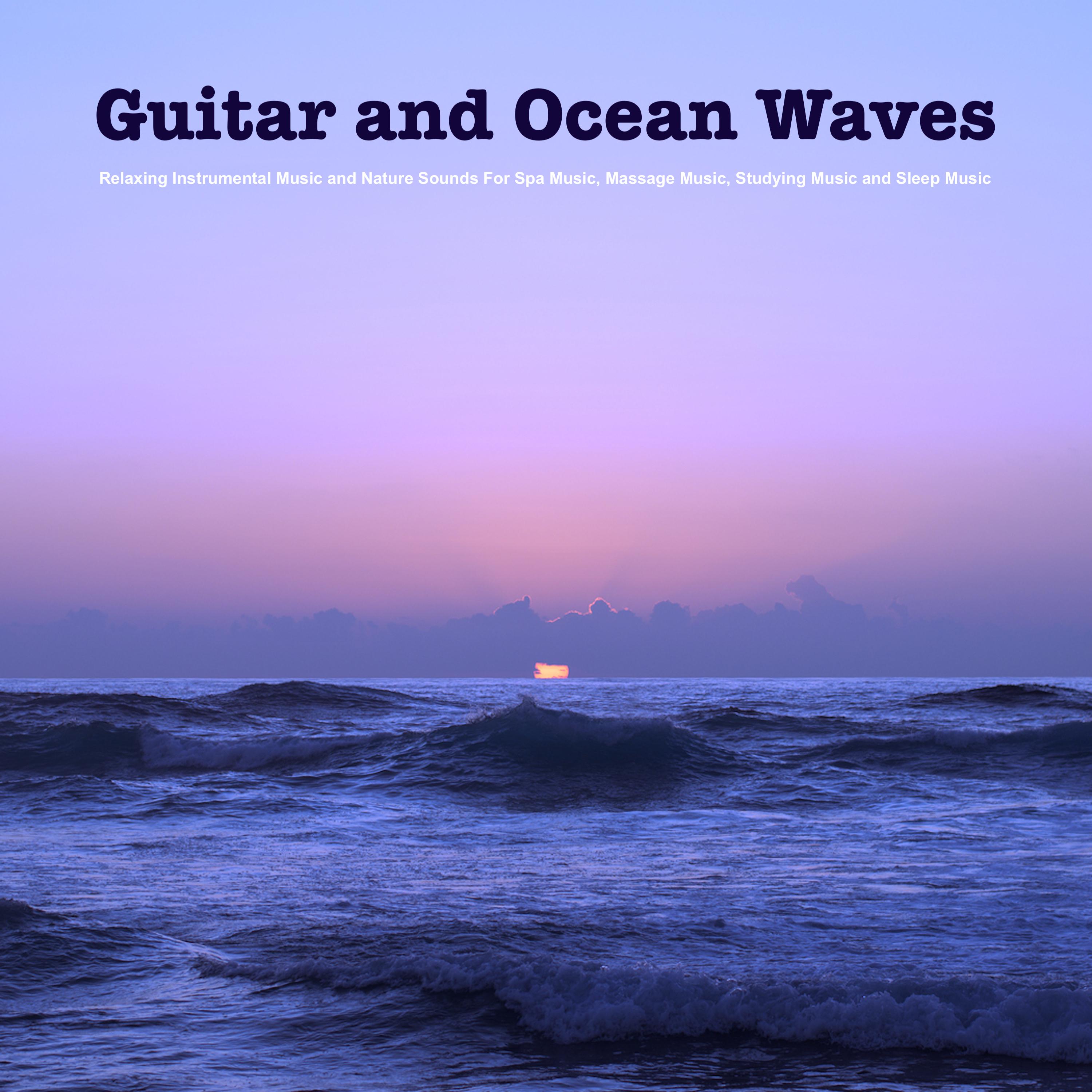Guitar and Ocean Waves