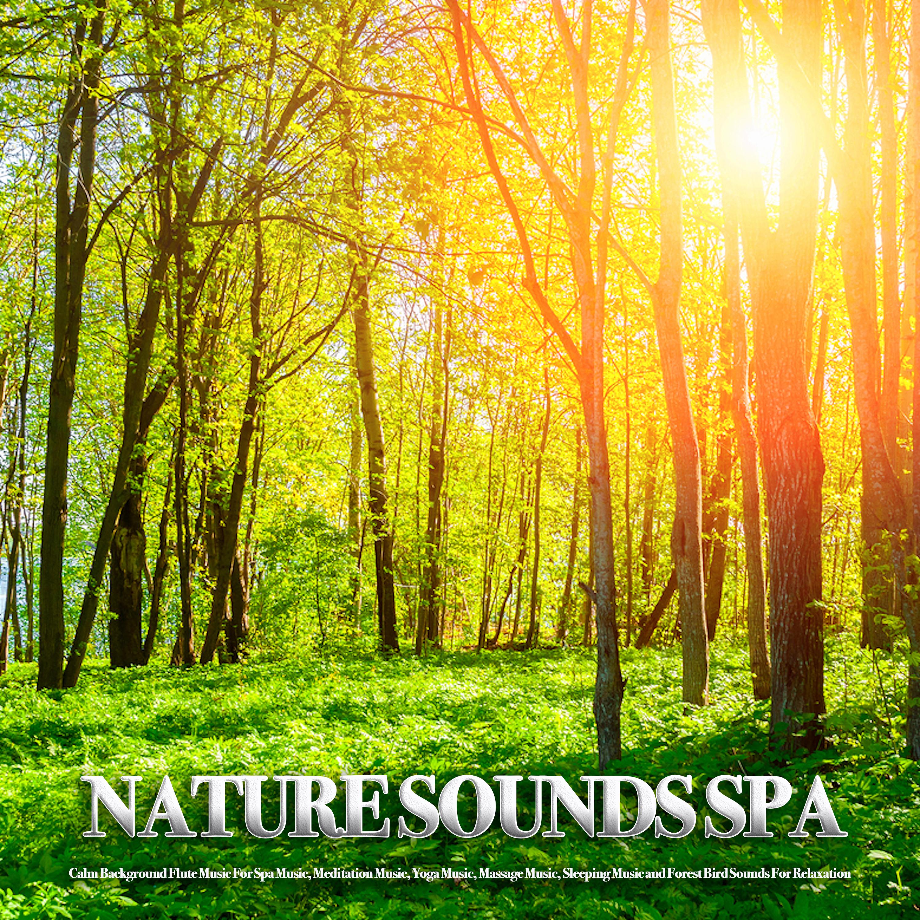 Forest and Bird Sounds with Peaceful Flute