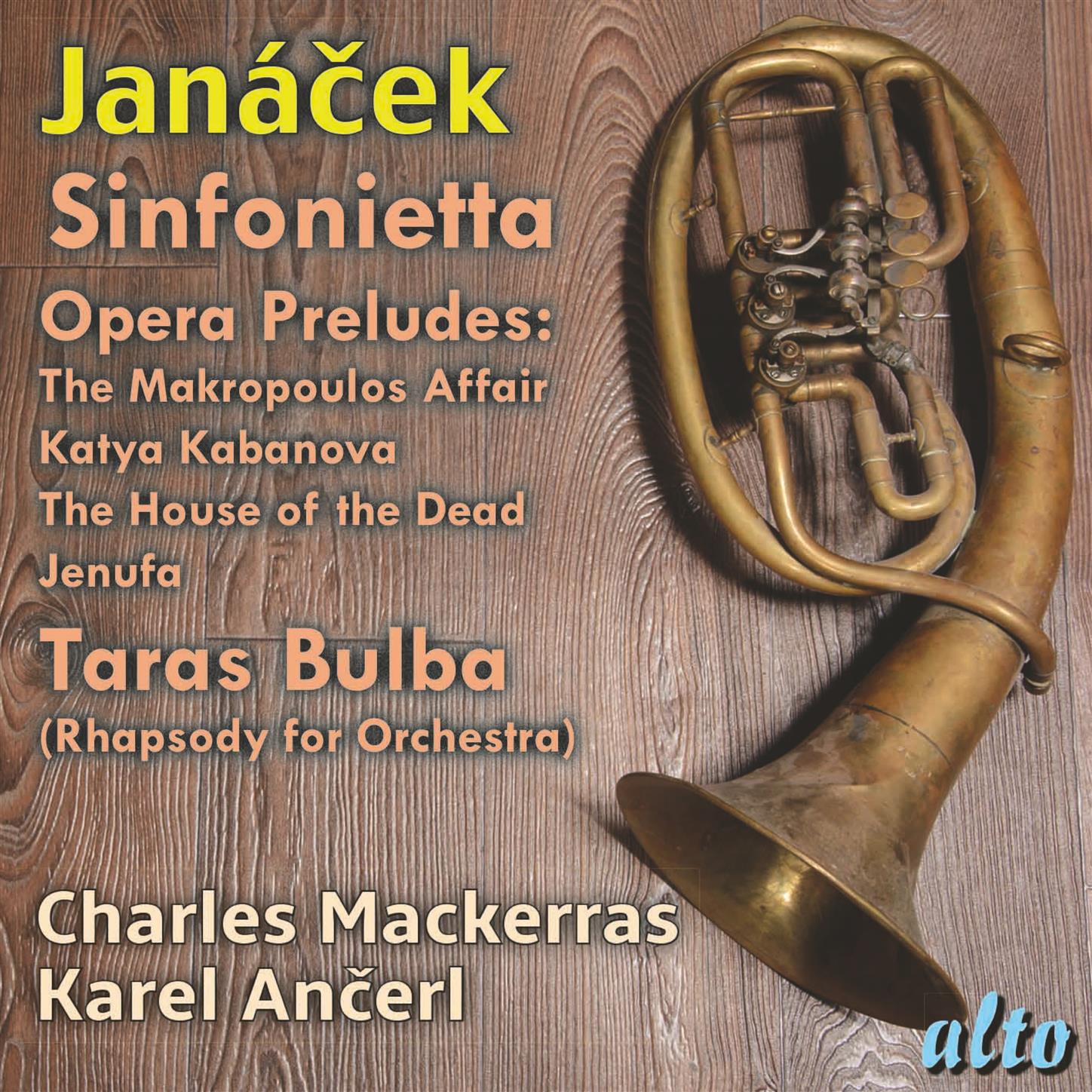 Janácek: Sinfonietta, 4 Opera Preludes, Taras Bulba