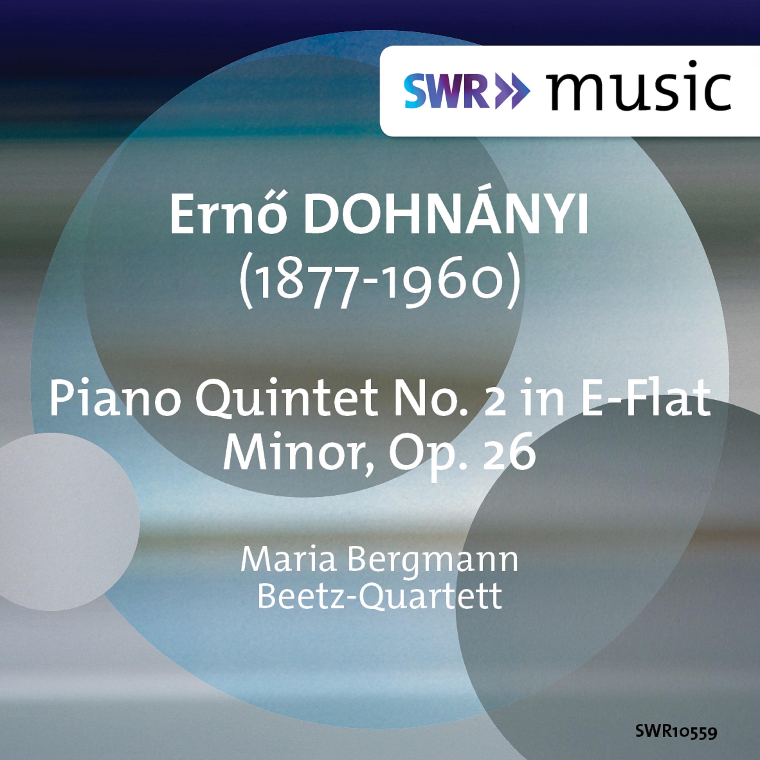 Piano Quintet No. 2 in E-Flat Minor, Op. 26:II. Intermezzo: Allegretto