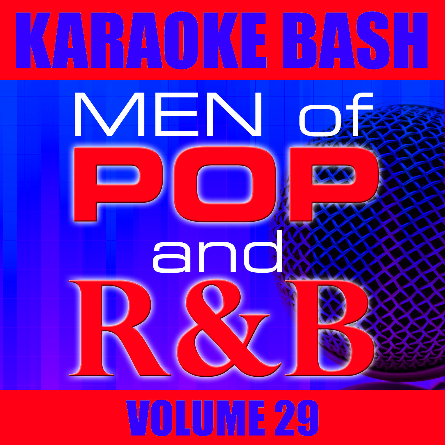 Karaoke Bash: Men of Pop and R&B Vol 29