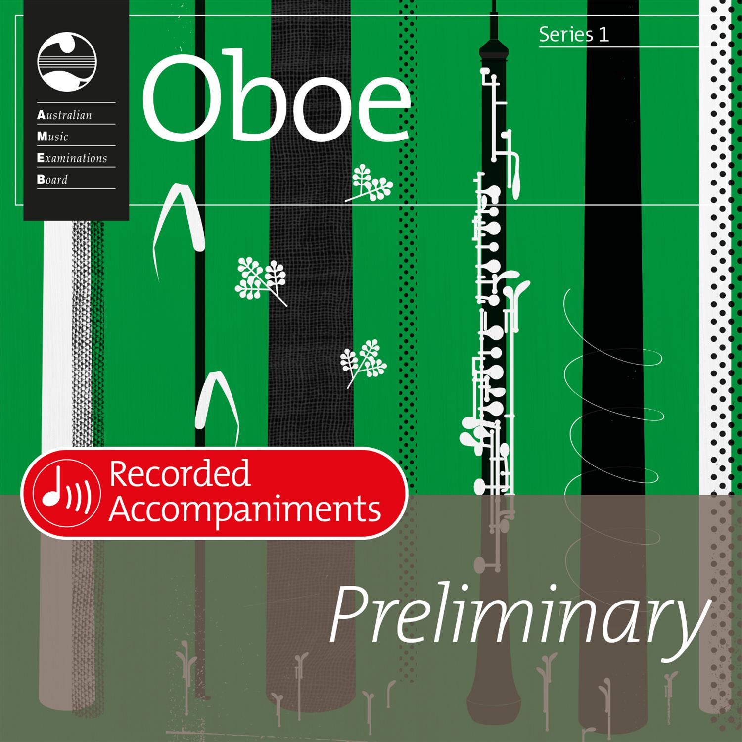 AMEB Oboe Series 1 Preliminary Grade (Piano Accompaniments)