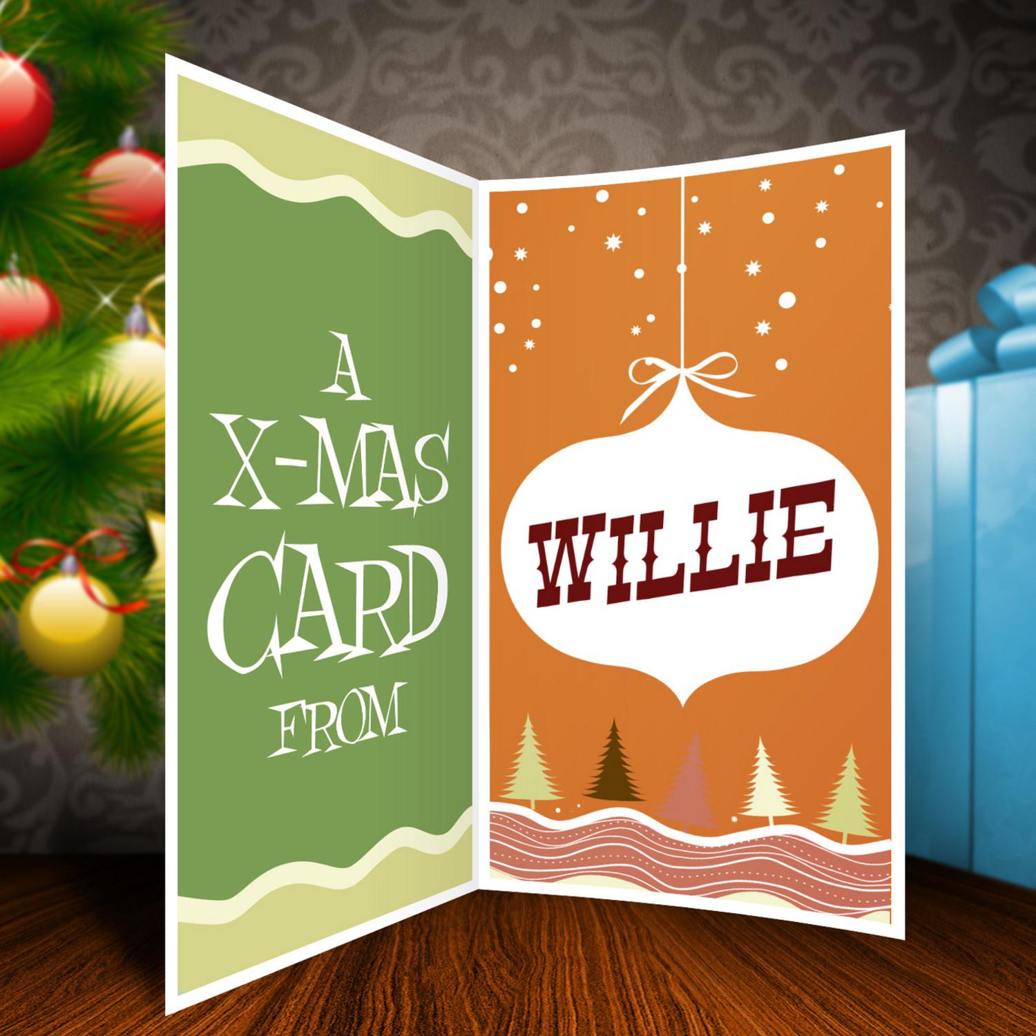 A Christmas Card From Willie