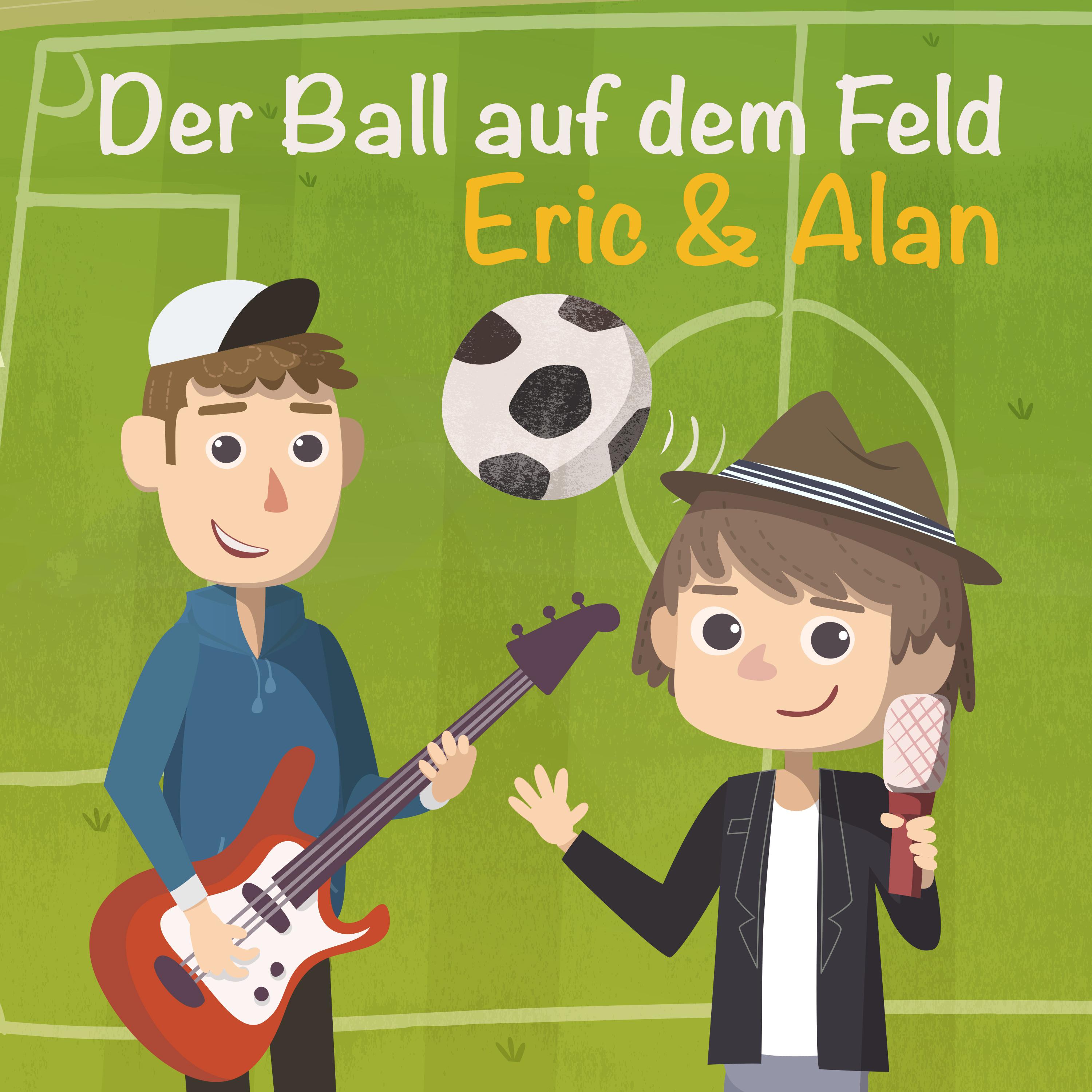 Der Ball auf dem Feld