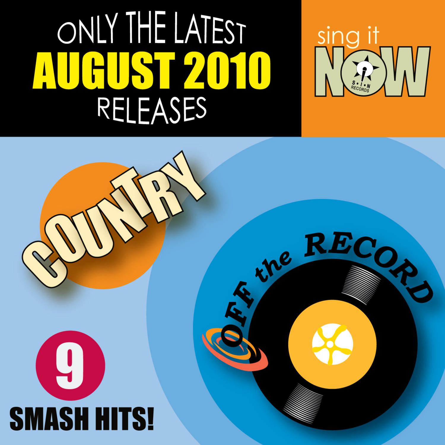 August 2010: Country Smash Hits