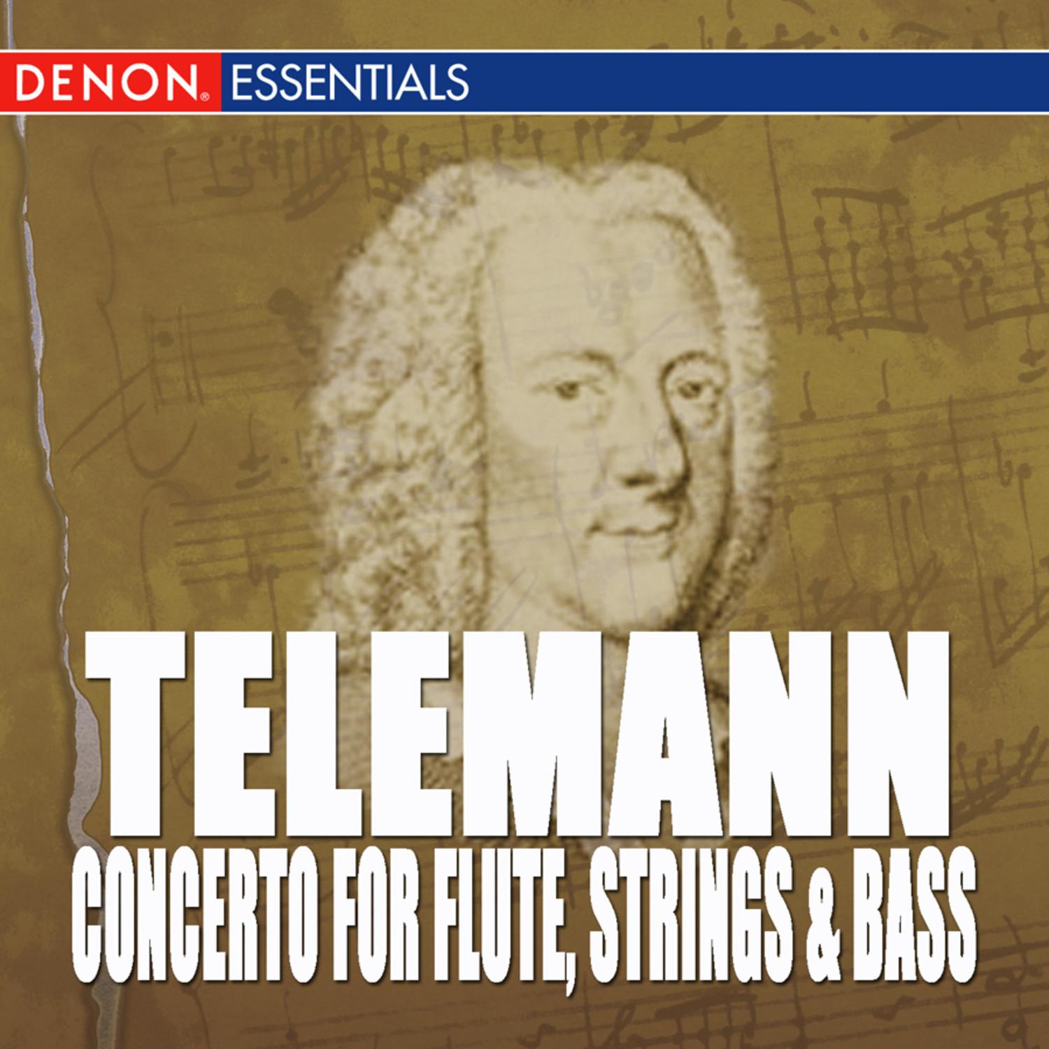 Telemann: Concerto for 2 Corni Da Caccia - Concerto for Flute, Strings & Basso Continuo No. 2