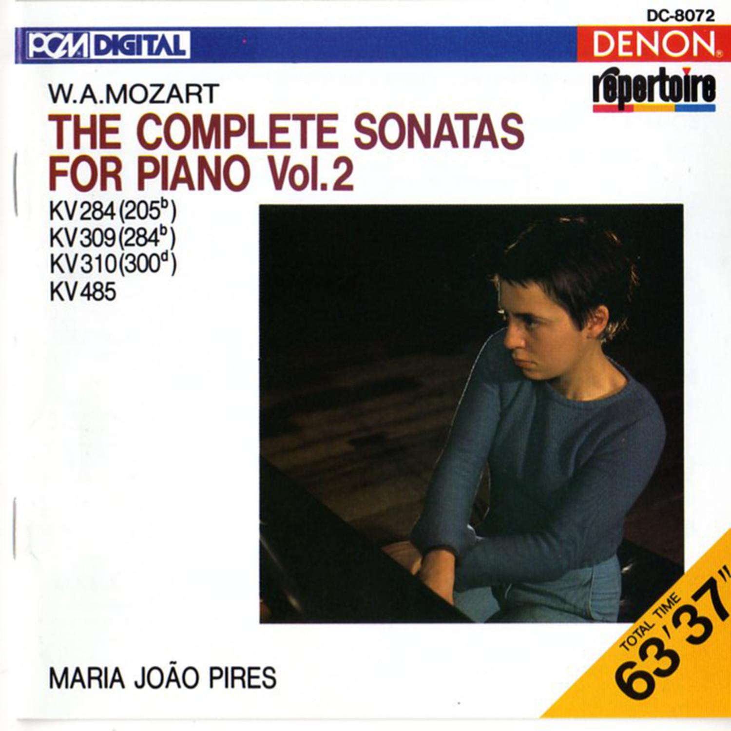 Piano Sonata No. 9 in A Minor, K. 310: II. Andante Cantabile con Espressione