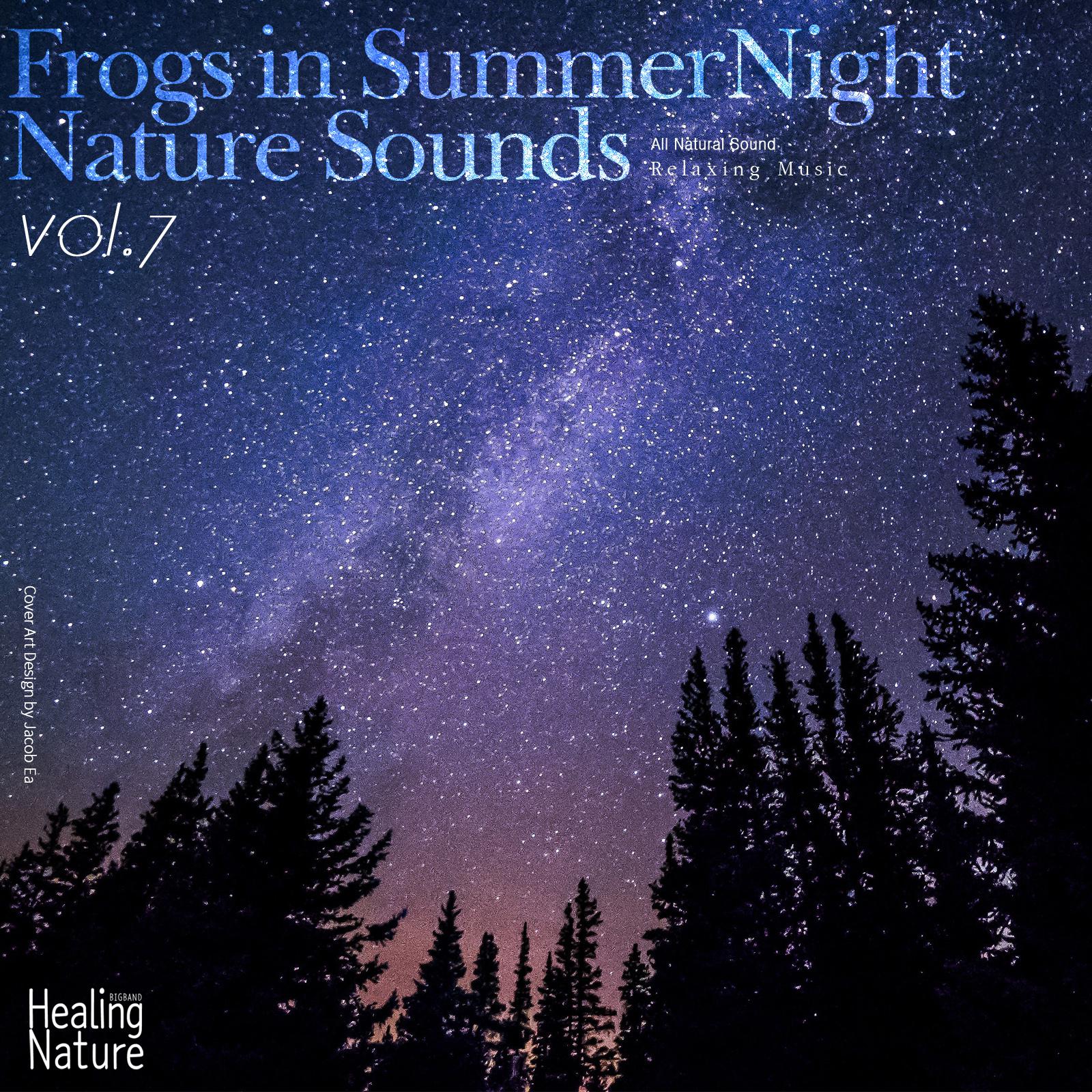 Frogs in Summer Night Nature Sounds, Vol.7 (Relaxation,Relaxing Muisc,White Noise,Insomnia,Deep Sleep,Meditation,Concentration,Lullaby,Prenatal Care,Healing,Memorization,Yoga,Spa)